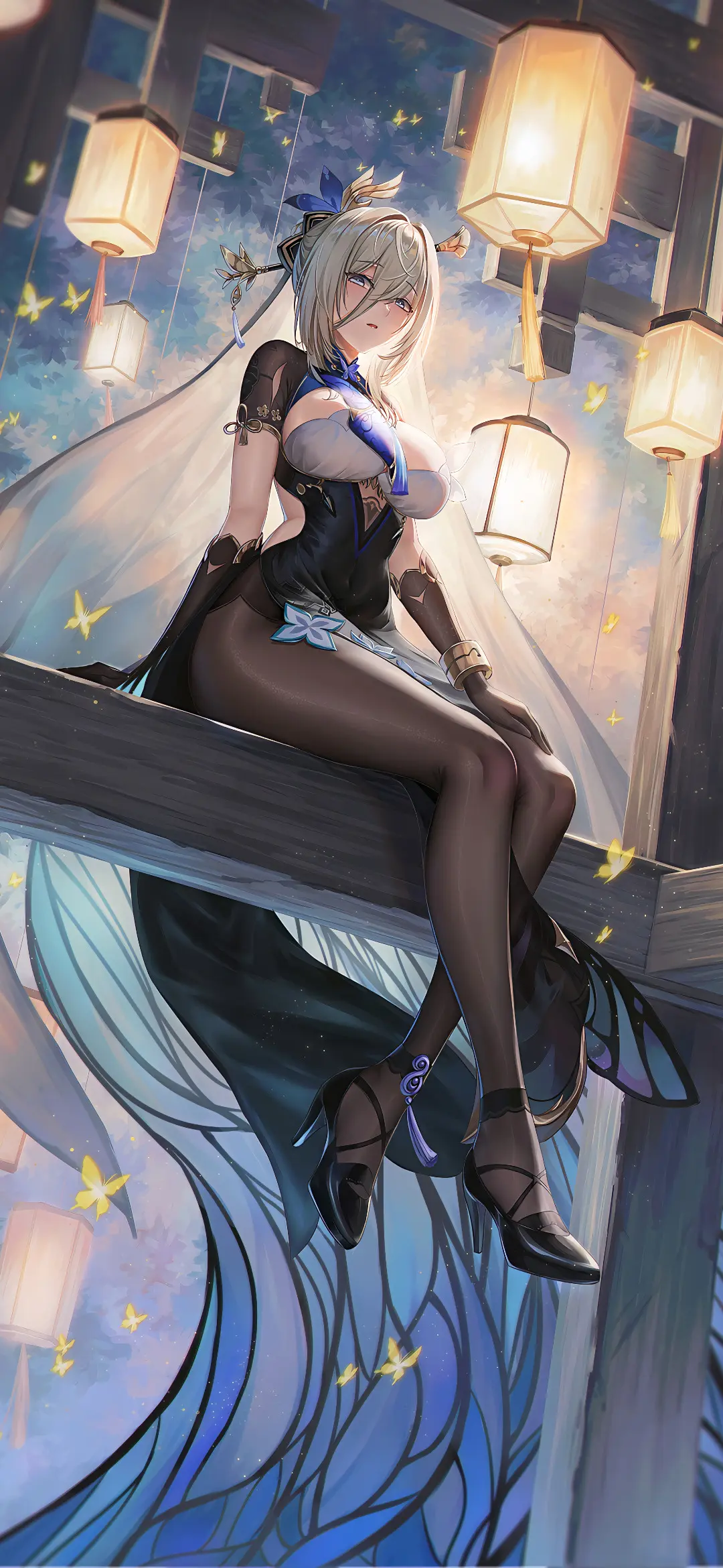 【动漫壁纸】初音未来 原神 雷电将军 崩坏：星穹铁道 流萤 星 插画美图推荐 壁纸-第5张