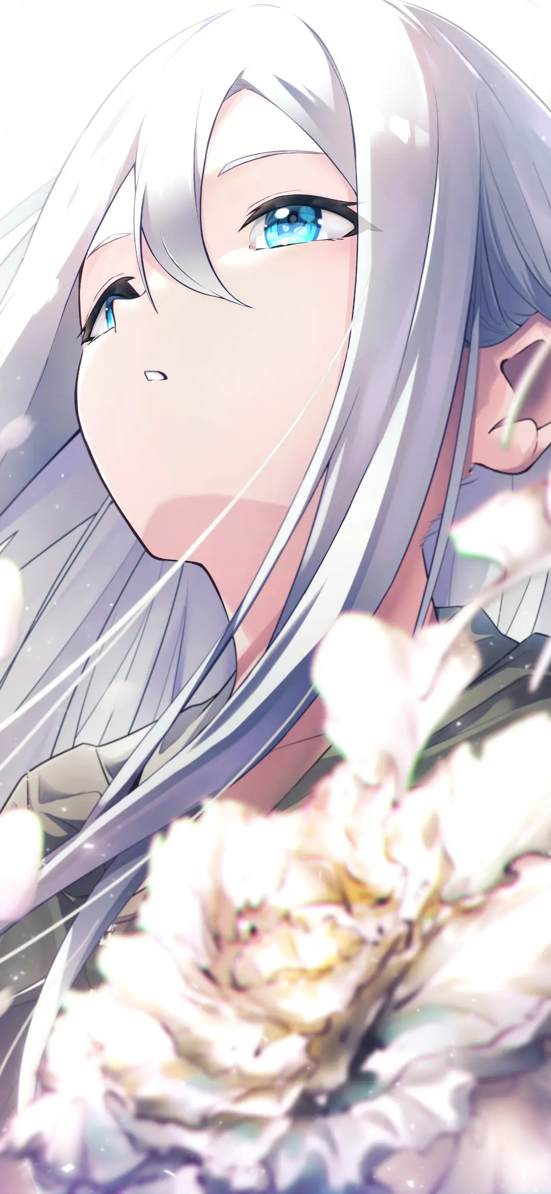 【动漫壁纸】粉毛兽耳少女 原神 八重神子 明日方舟 斯卡蒂 深夜里想着你心乱如麻 壁纸-第6张