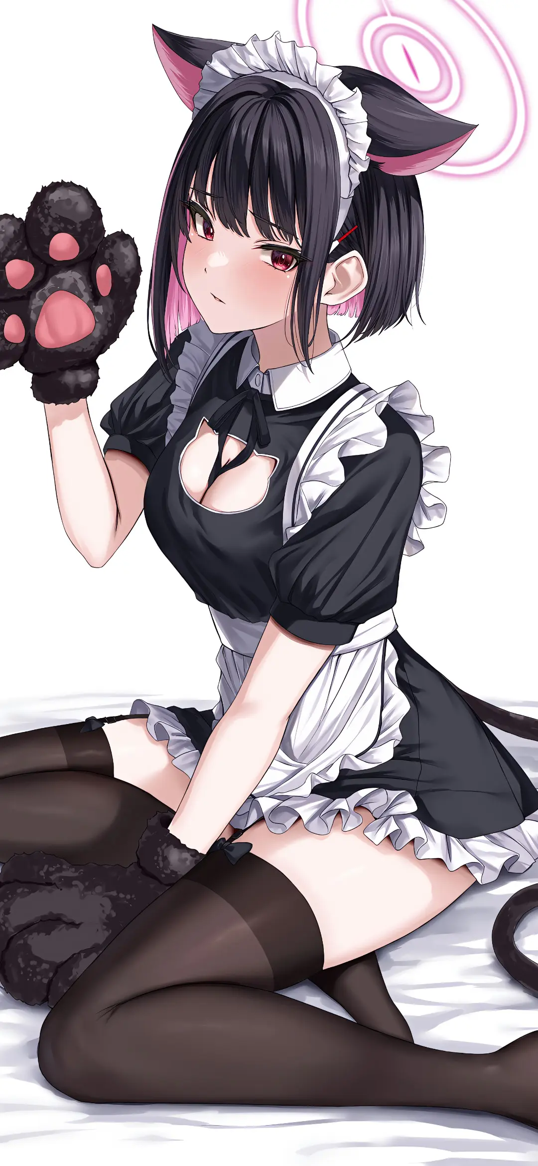 【动漫壁纸】粉毛兽耳少女 原神 八重神子 明日方舟 斯卡蒂 深夜里想着你心乱如麻 壁纸-第11张