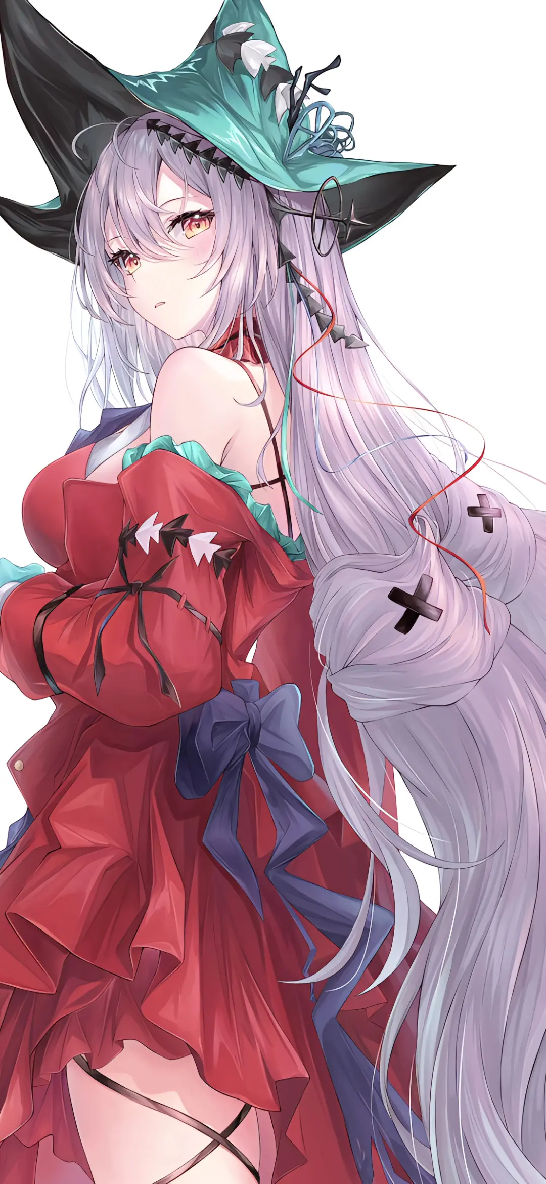 【动漫壁纸】粉毛兽耳少女 原神 八重神子 明日方舟 斯卡蒂 深夜里想着你心乱如麻 壁纸-第16张