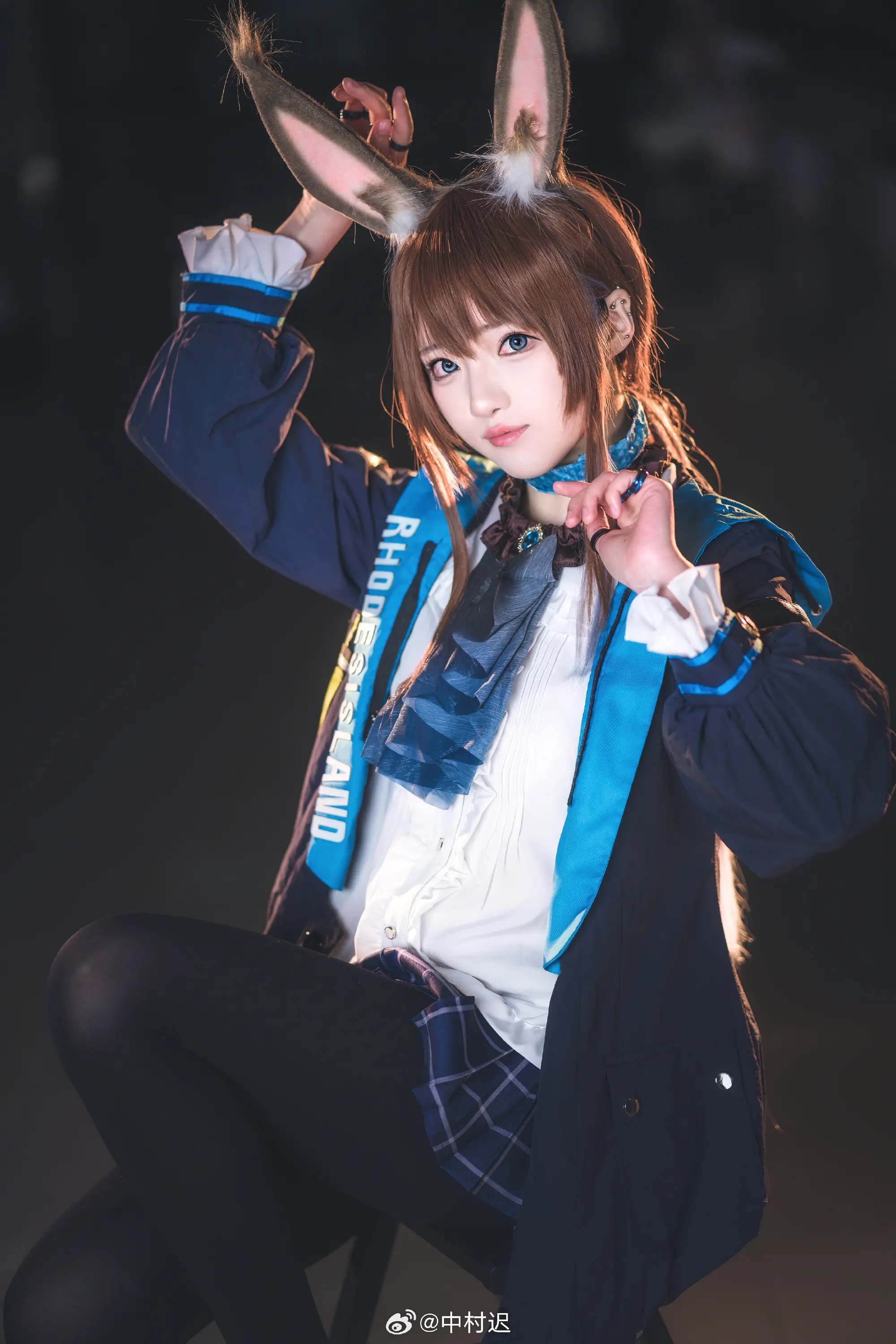 COSPLAY 明日方舟 阿米娅@中村迟 COSPLAY-第1张