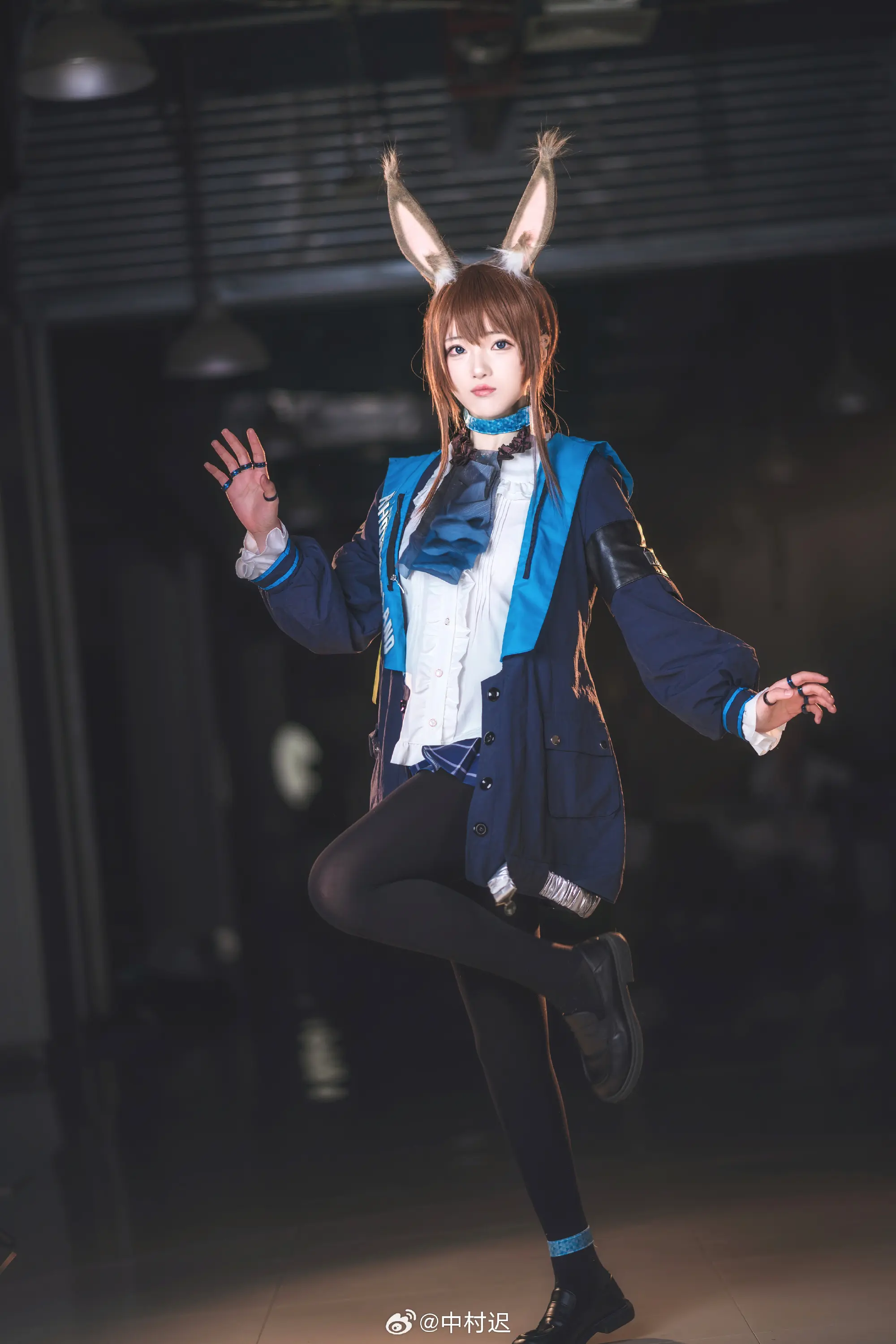 COSPLAY 明日方舟 阿米娅@中村迟 COSPLAY-第9张