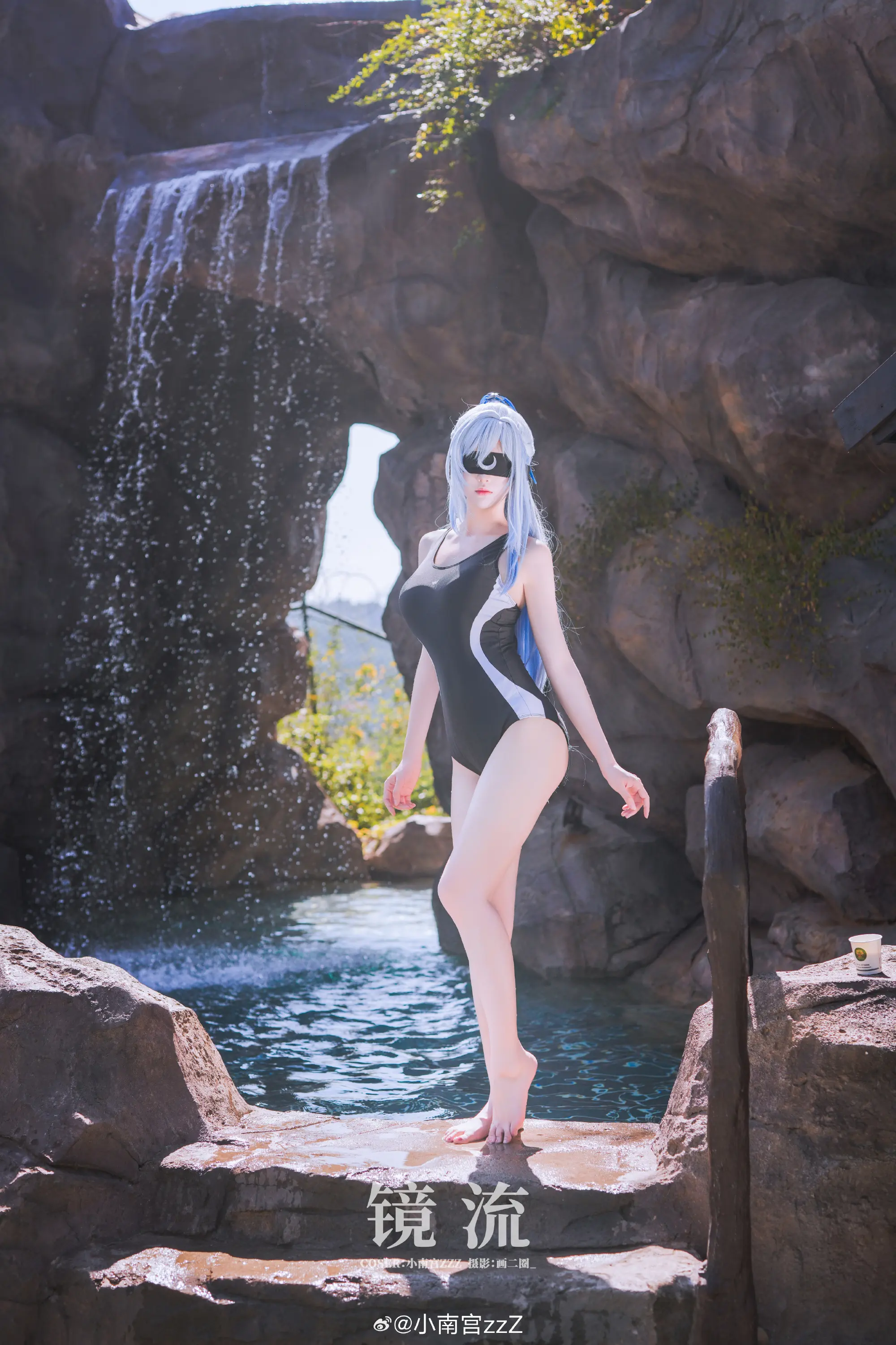 COSPLAY 崩坏：星穹铁道 镜流oc竞泳@小南宫zzZ COSPLAY-第1张