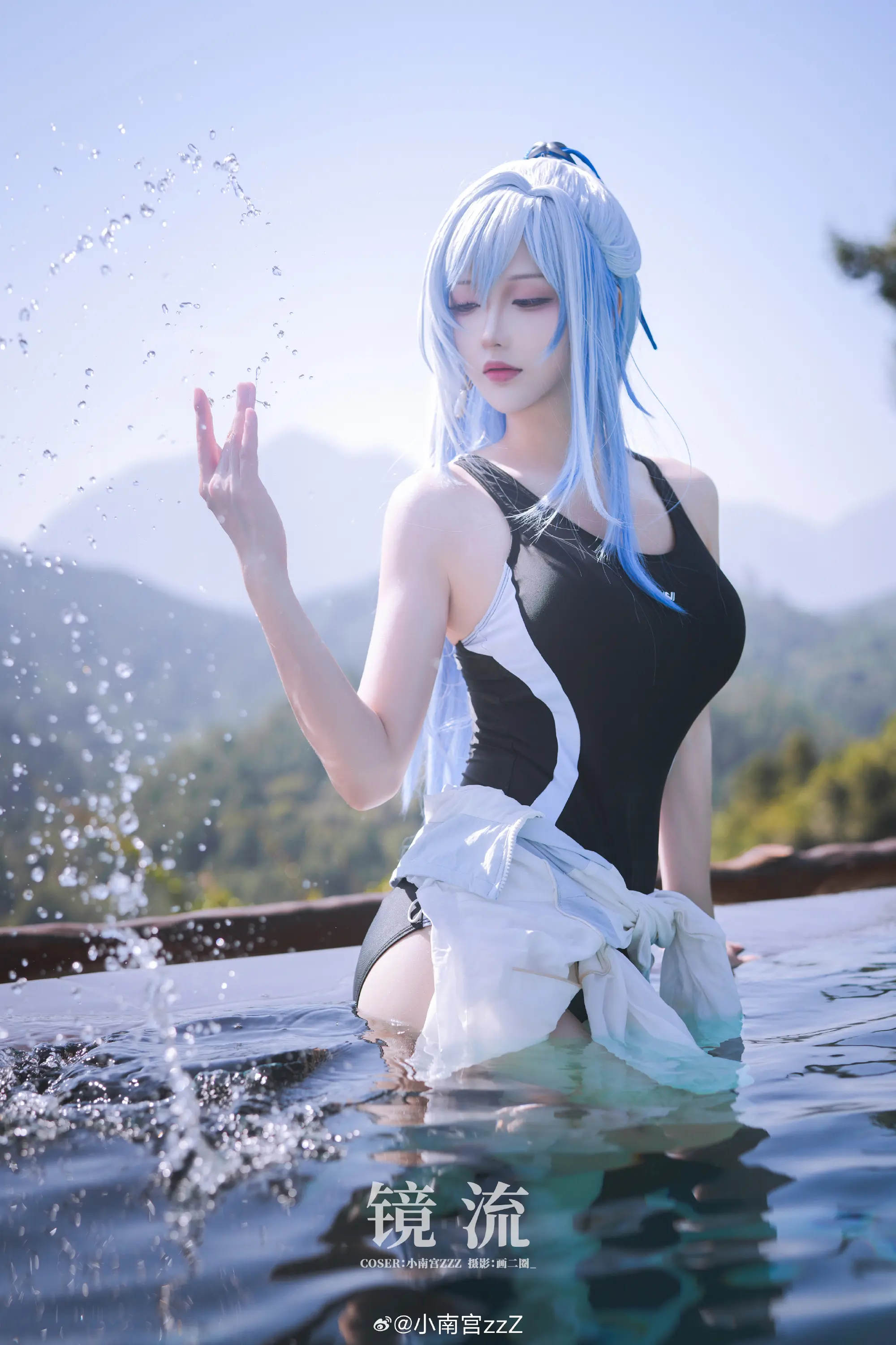 COSPLAY 崩坏：星穹铁道 镜流oc竞泳@小南宫zzZ COSPLAY-第2张