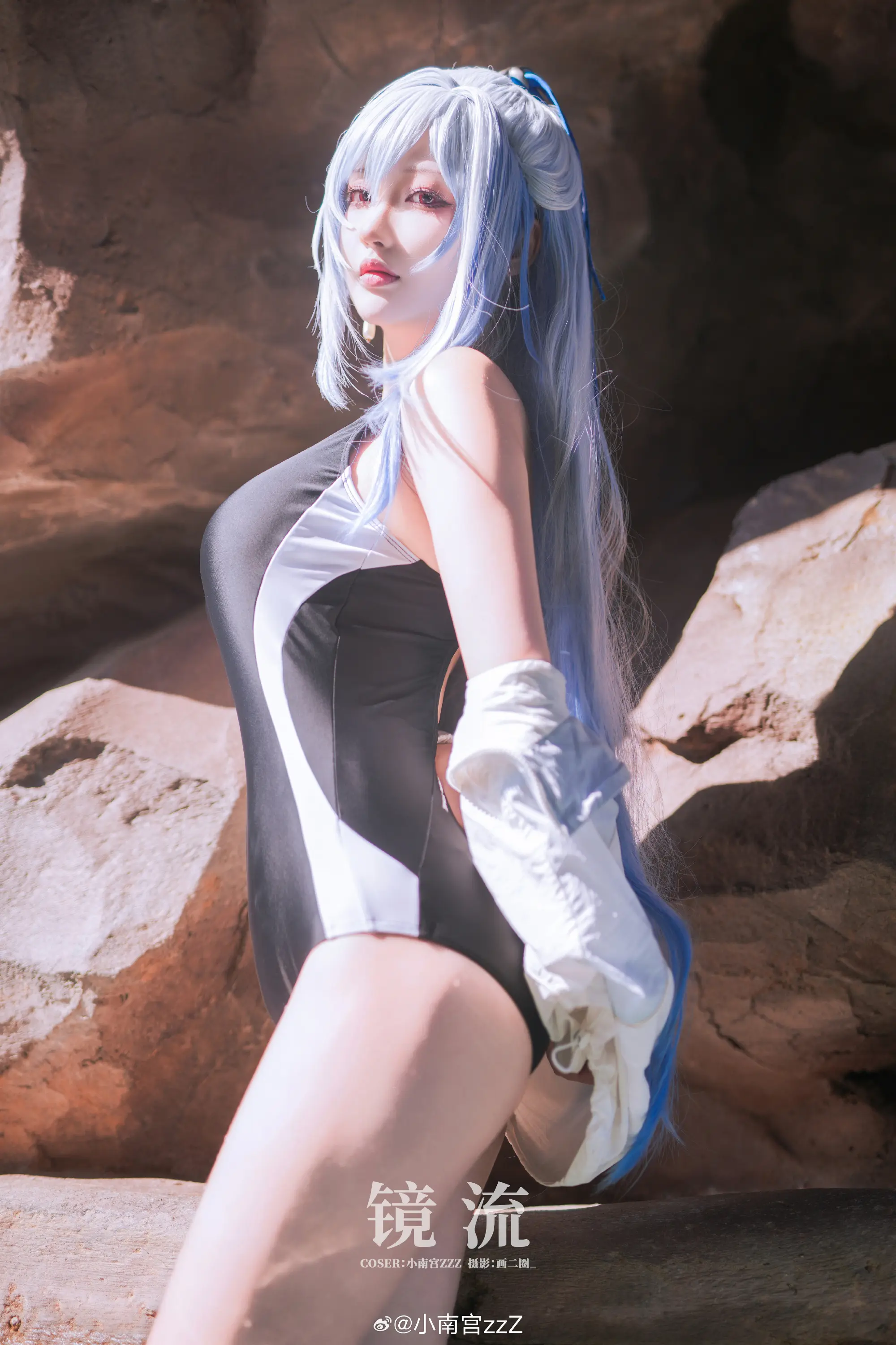 COSPLAY 崩坏：星穹铁道 镜流oc竞泳@小南宫zzZ COSPLAY-第3张