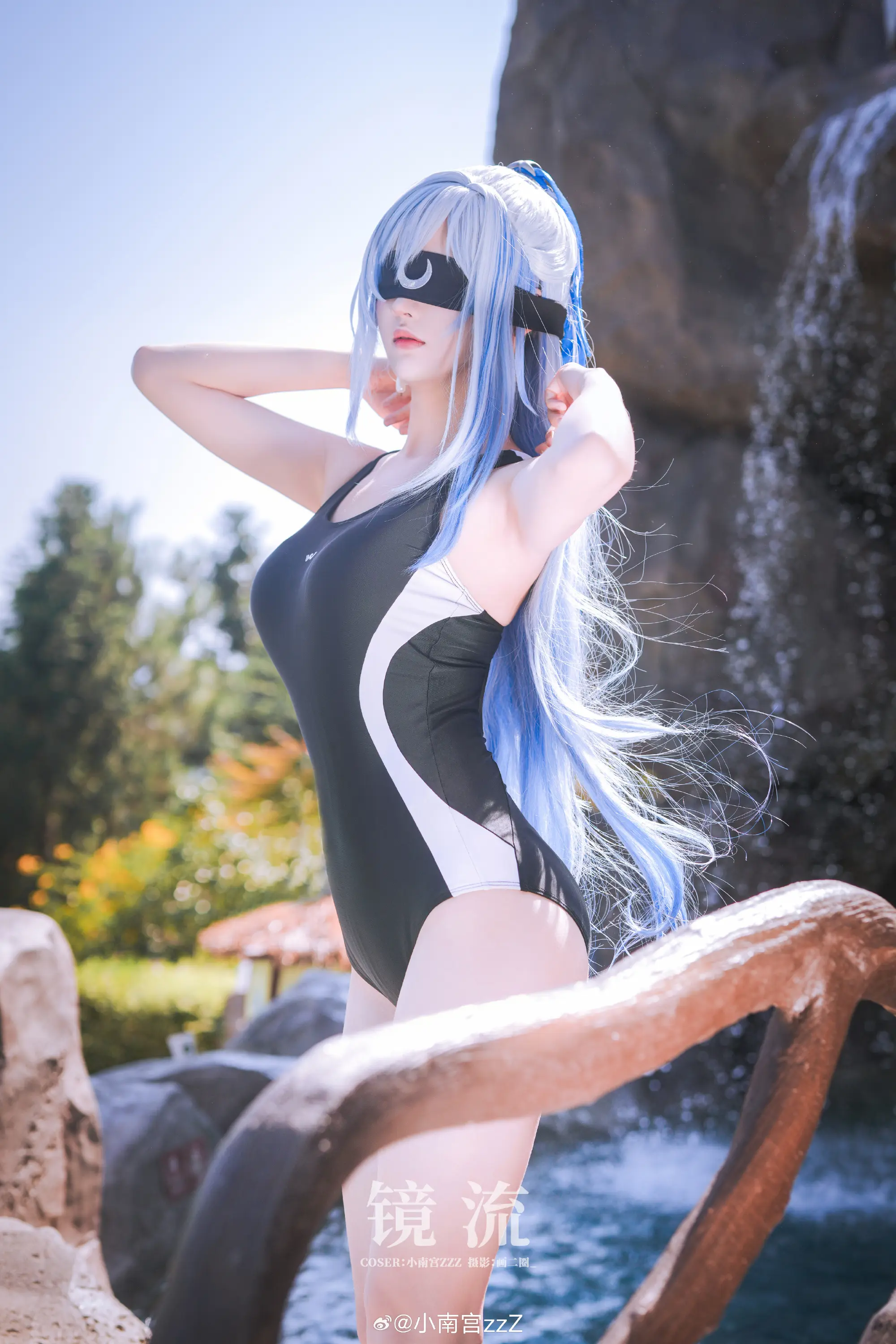COSPLAY 崩坏：星穹铁道 镜流oc竞泳@小南宫zzZ COSPLAY-第5张