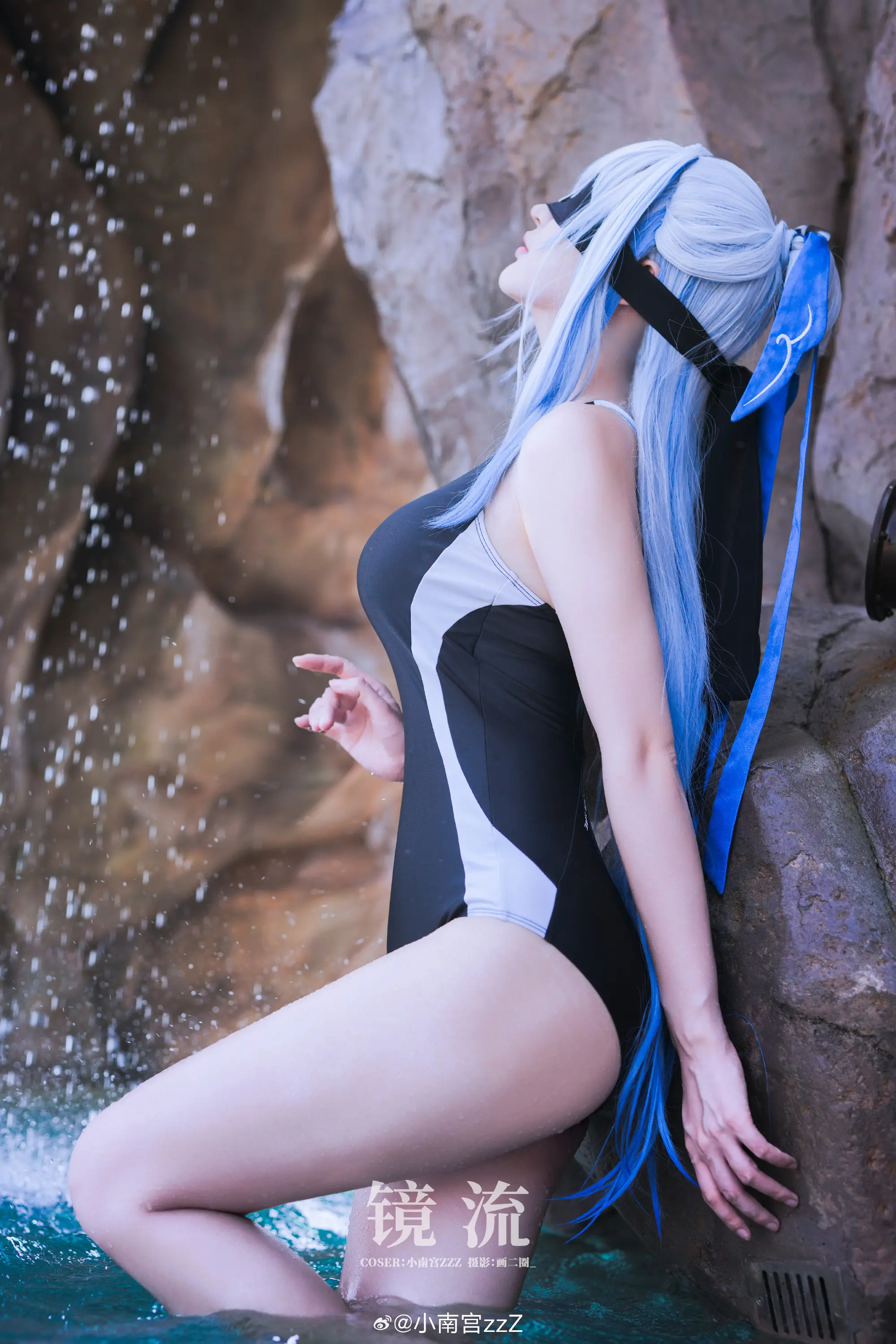 COSPLAY 崩坏：星穹铁道 镜流oc竞泳@小南宫zzZ COSPLAY-第6张