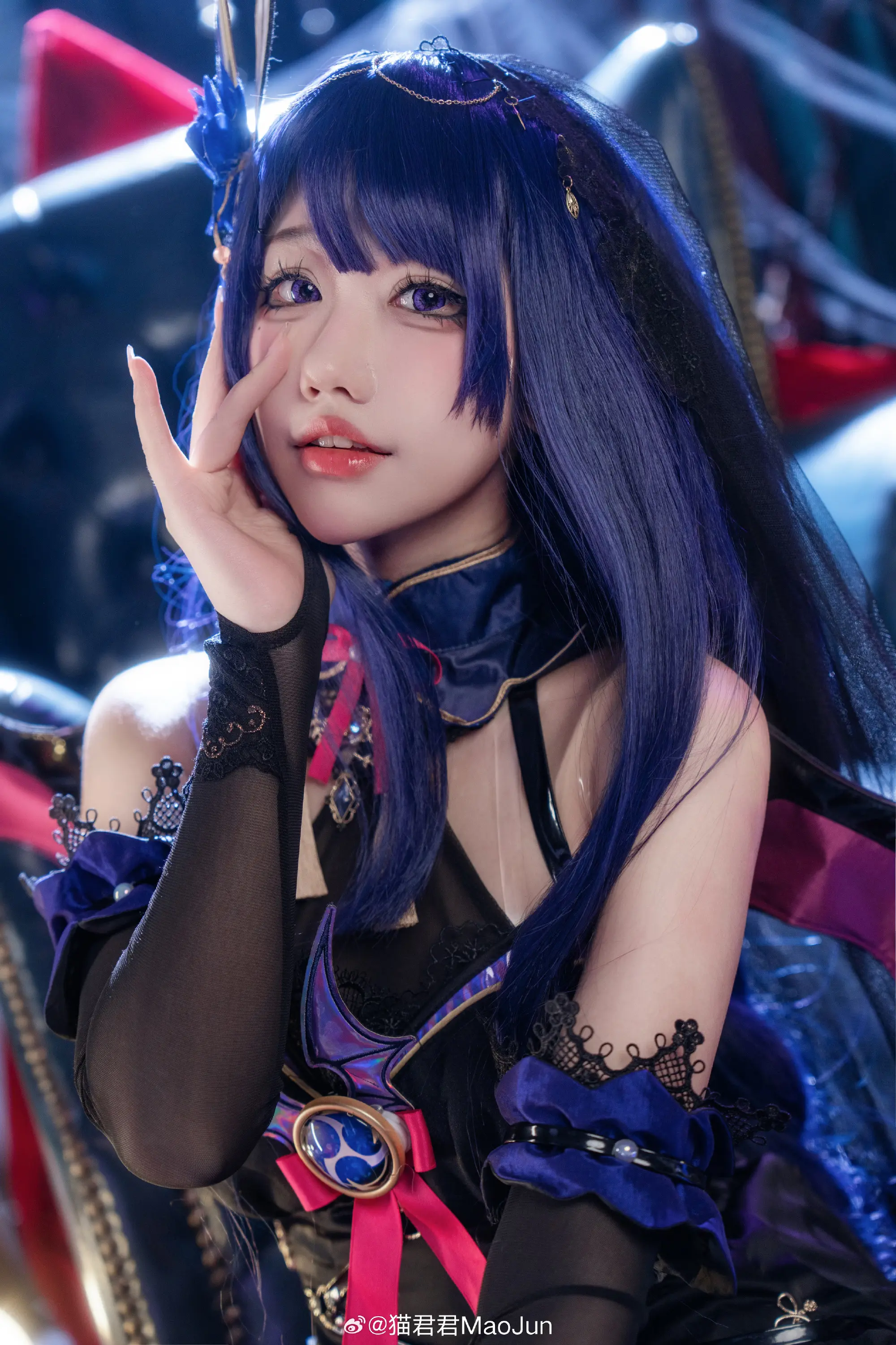 cosplay 啊～是你召唤的魅魔嘛？原神 雷电将军@猫君君MaoJun COSPLAY-第7张