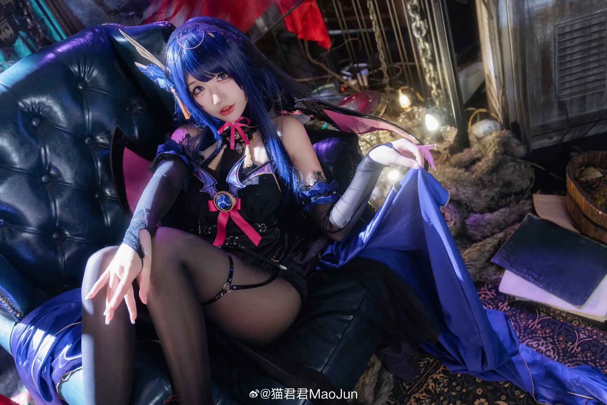 cosplay 啊～是你召唤的魅魔嘛？原神 雷电将军@猫君君MaoJun COSPLAY-第9张