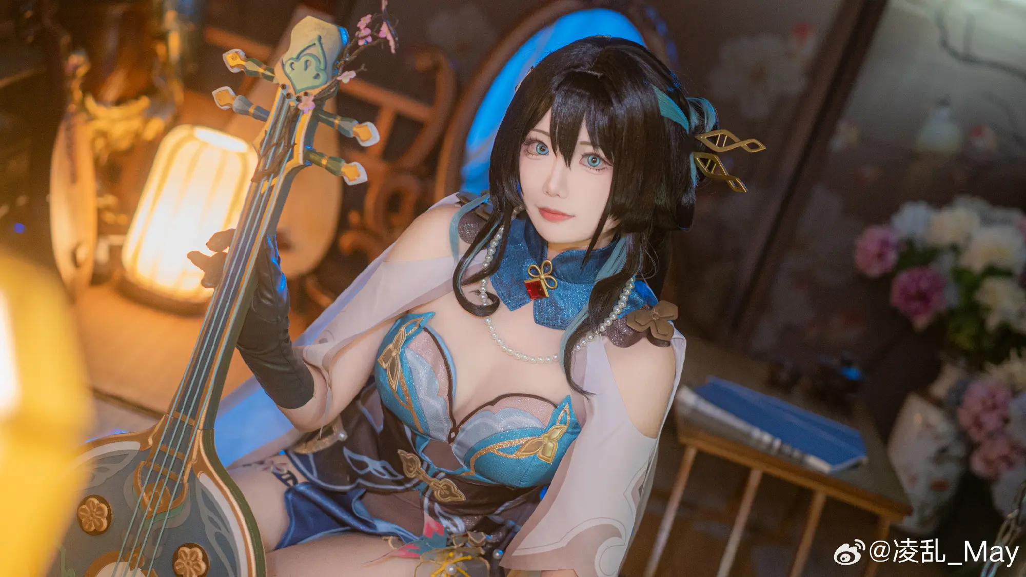 COSPLAY 琴音周而复始 万物本质如一 崩坏：星穹铁道 阮·梅 COS@凌乱_May COSPLAY-第4张