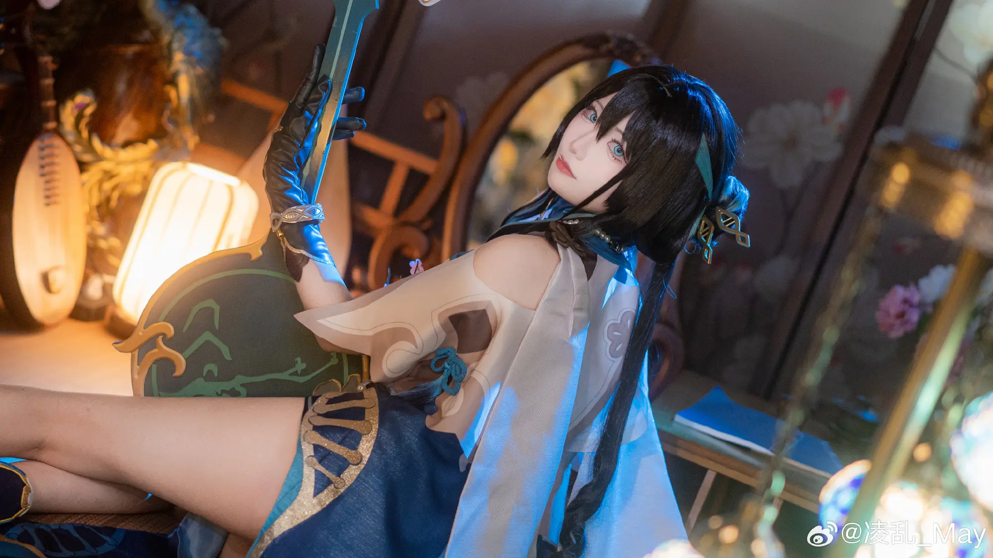 COSPLAY 琴音周而复始 万物本质如一 崩坏：星穹铁道 阮·梅 COS@凌乱_May COSPLAY-第7张