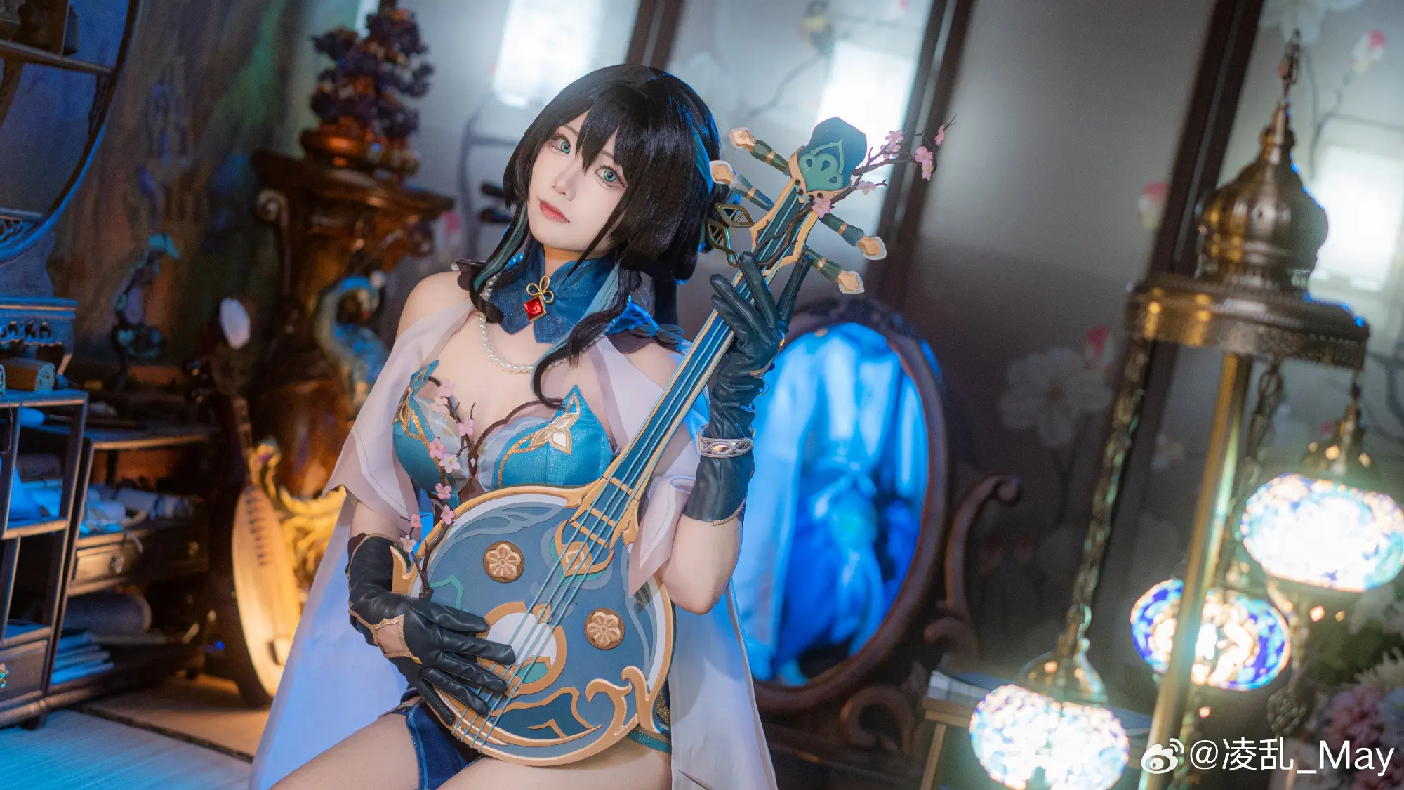 COSPLAY 琴音周而复始 万物本质如一 崩坏：星穹铁道 阮·梅 COS@凌乱_May COSPLAY-第8张