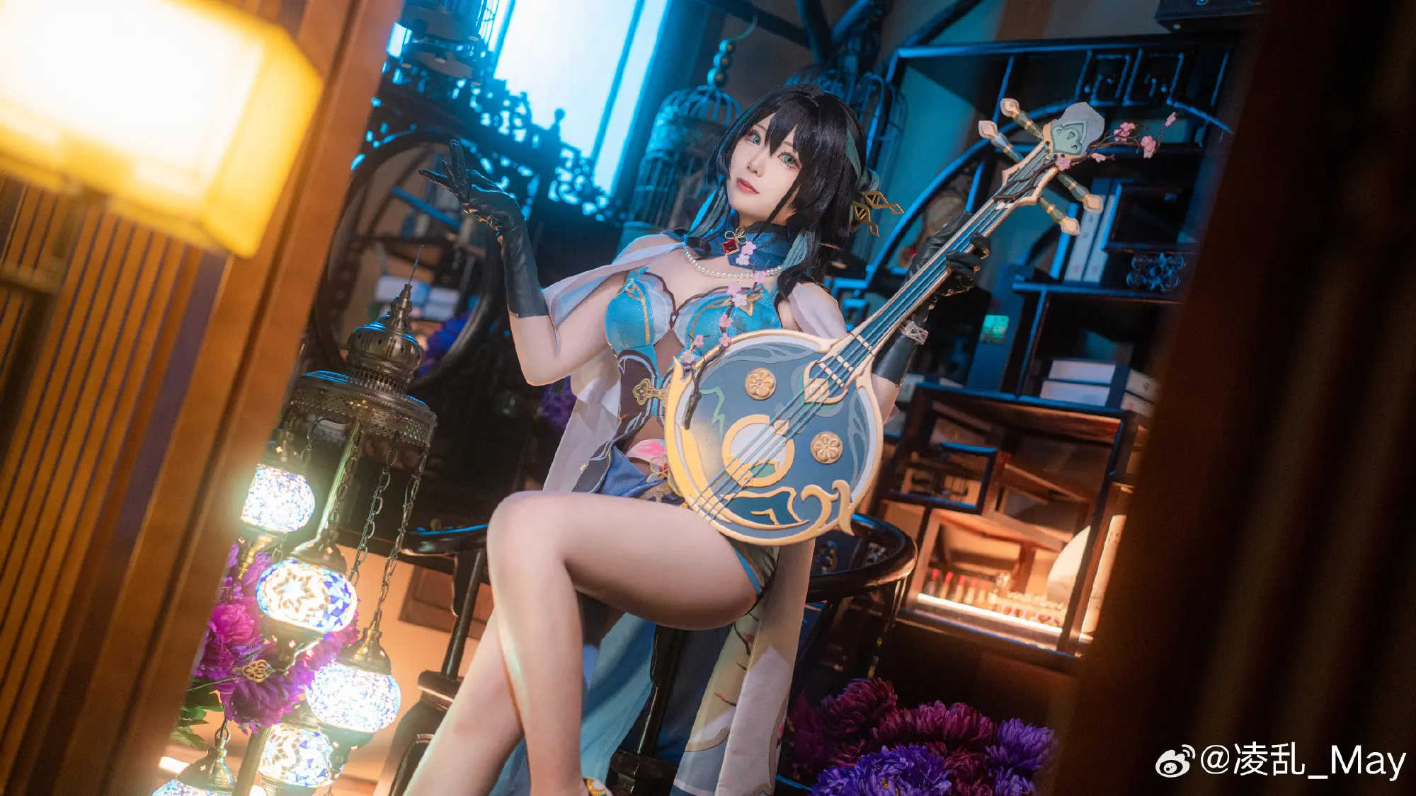 COSPLAY 琴音周而复始 万物本质如一 崩坏：星穹铁道 阮·梅 COS@凌乱_May COSPLAY-第9张