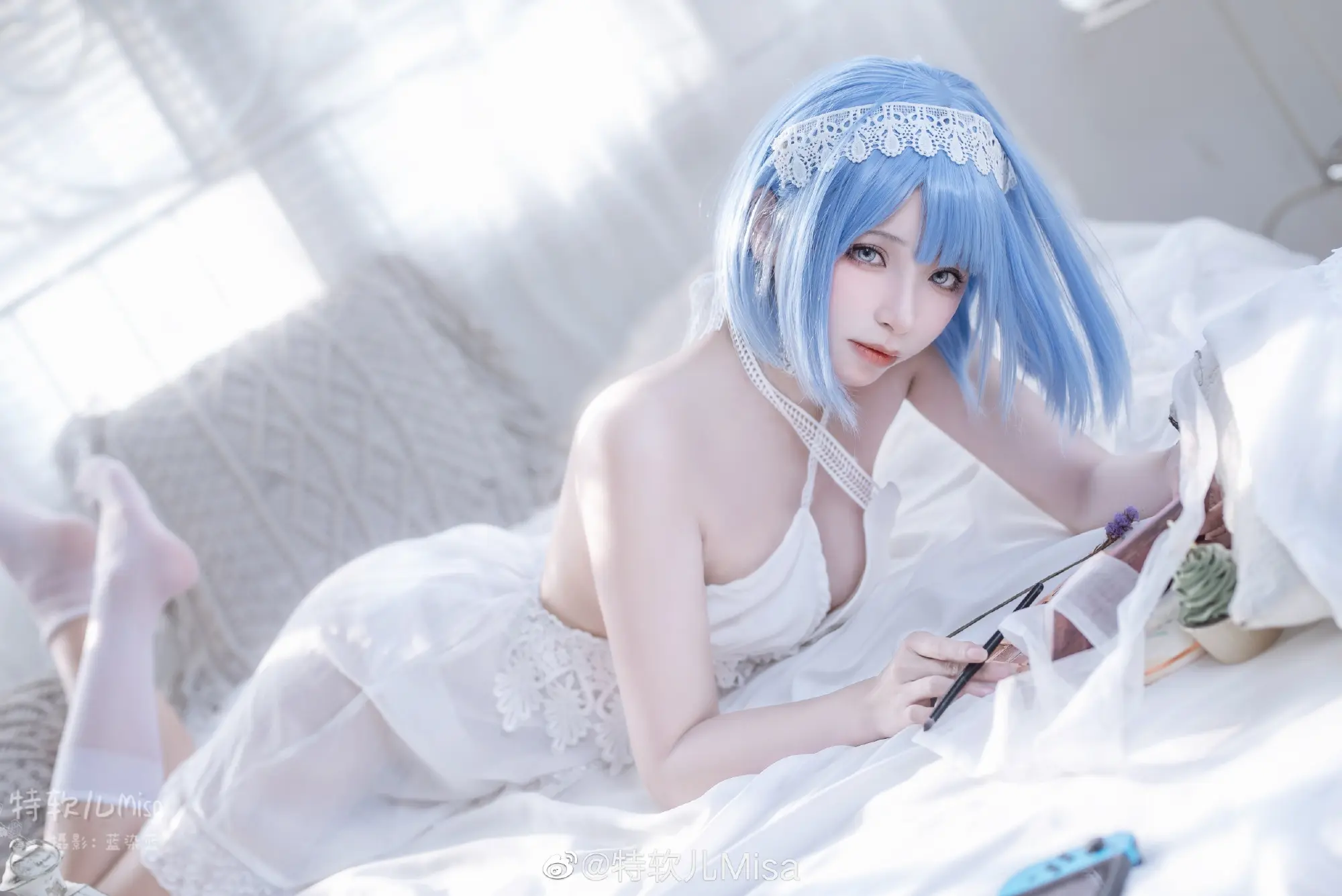 COSPLAY 指挥官来聊聊天吧? 互相了解才是最重要的，不是吗？碧蓝航线 恰巴耶夫@特软软Misa COSPLAY-第1张