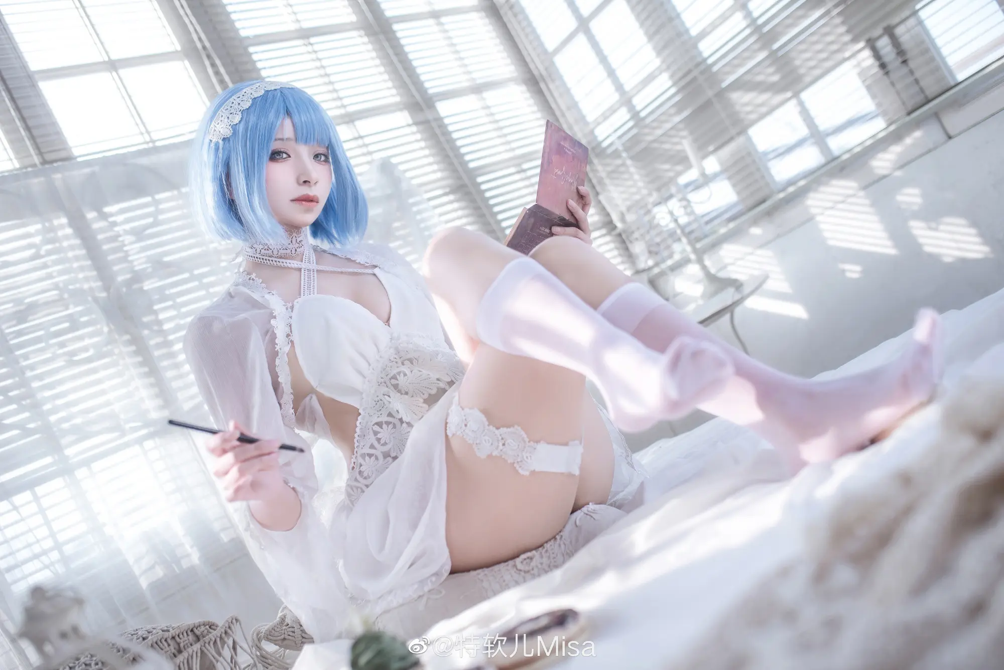 COSPLAY 指挥官来聊聊天吧? 互相了解才是最重要的，不是吗？碧蓝航线 恰巴耶夫@特软软Misa COSPLAY-第3张