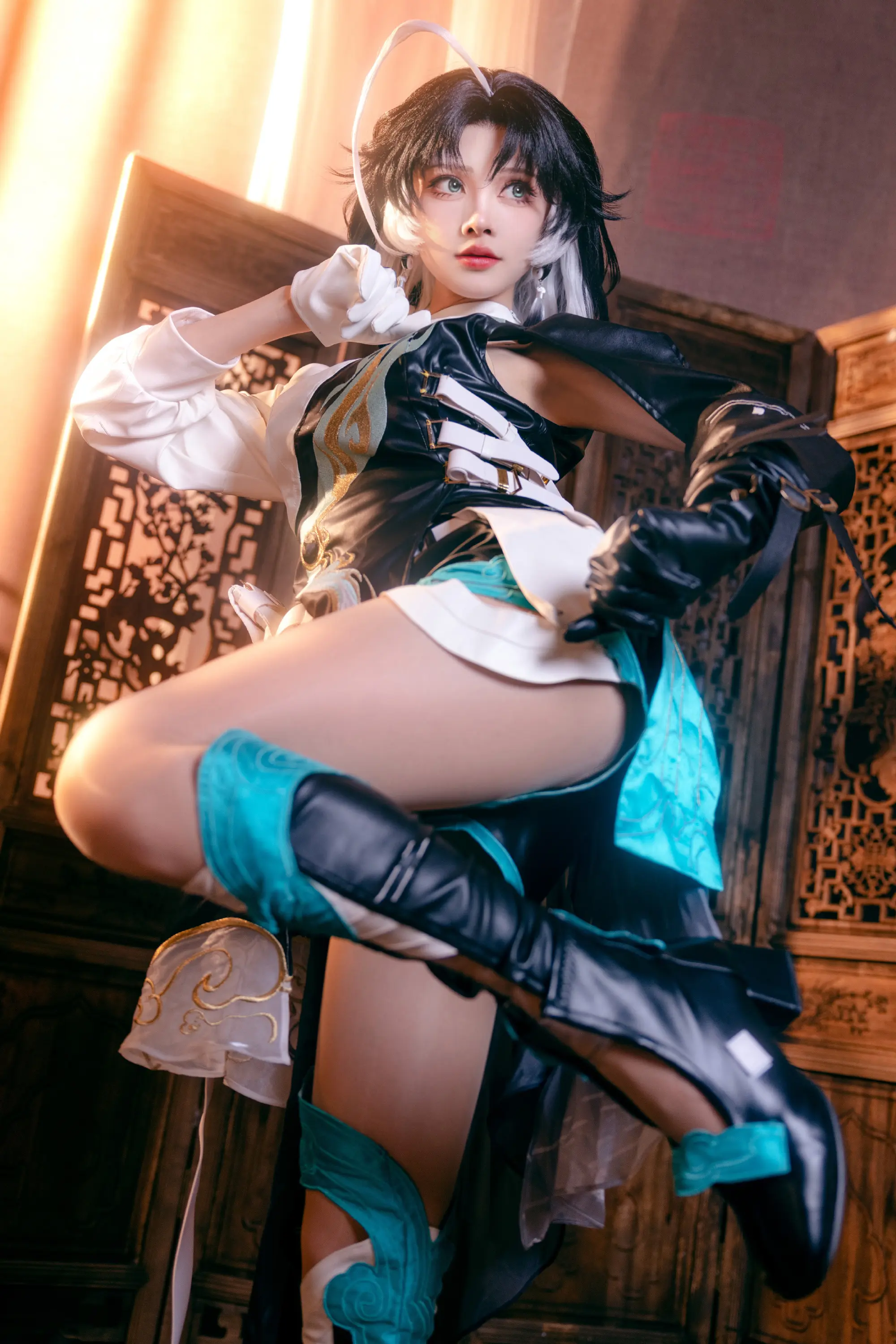 COSPLAY 气聚天地，日累月积。随风出拳，如此而已。 鸣潮 鉴心@宵鱼鱼 COSPLAY-第2张
