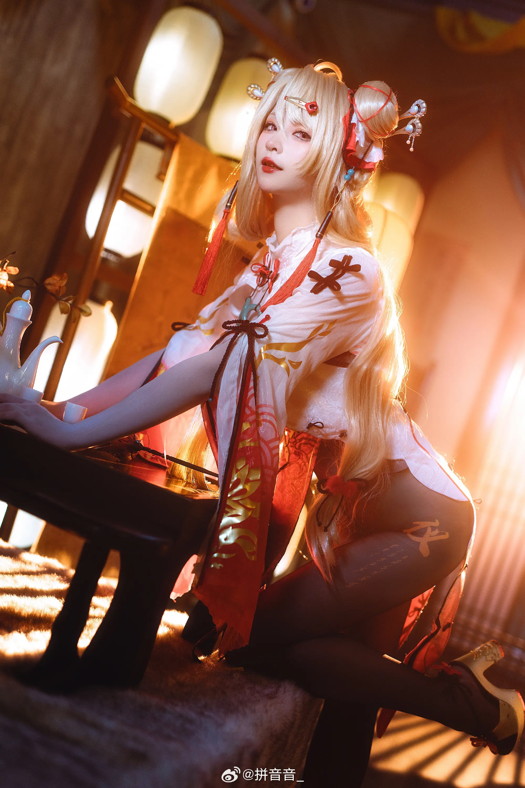 COSPLAY 交错战线 咎瓦尤斯@拼音音_-公众号小姨ai
