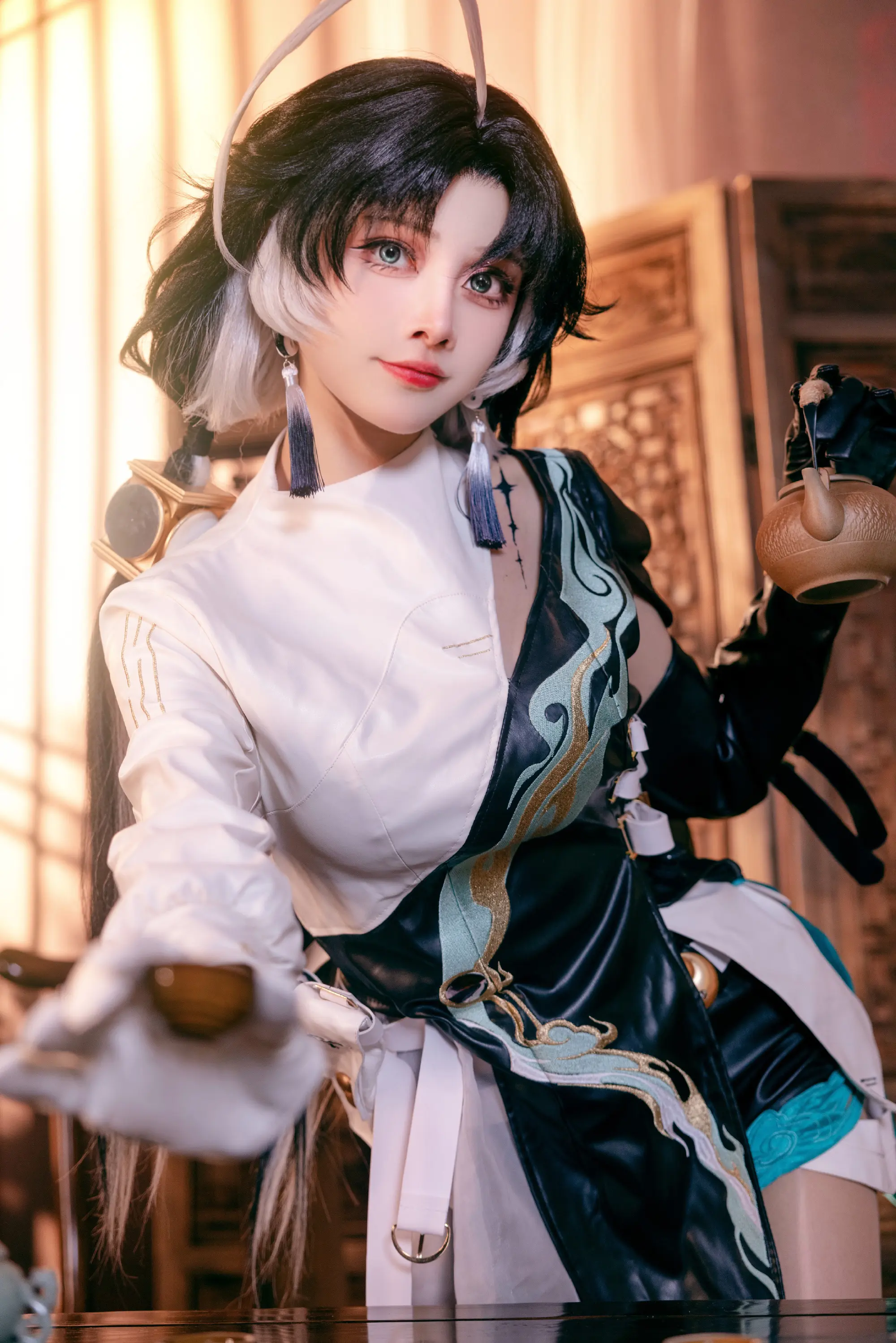 COSPLAY 气聚天地，日累月积。随风出拳，如此而已。 鸣潮 鉴心@宵鱼鱼 COSPLAY-第8张