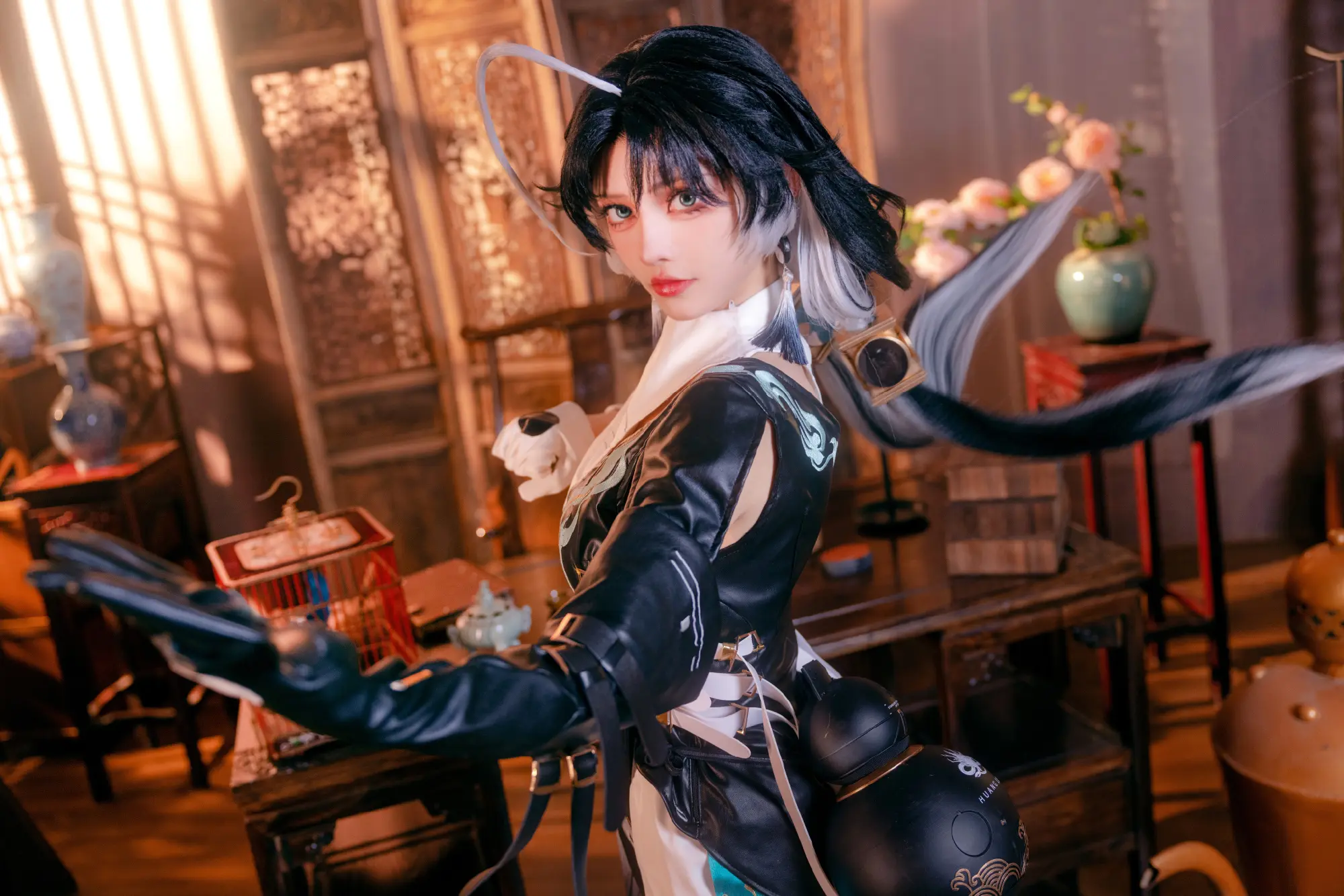 COSPLAY 气聚天地，日累月积。随风出拳，如此而已。 鸣潮 鉴心@宵鱼鱼 COSPLAY-第12张