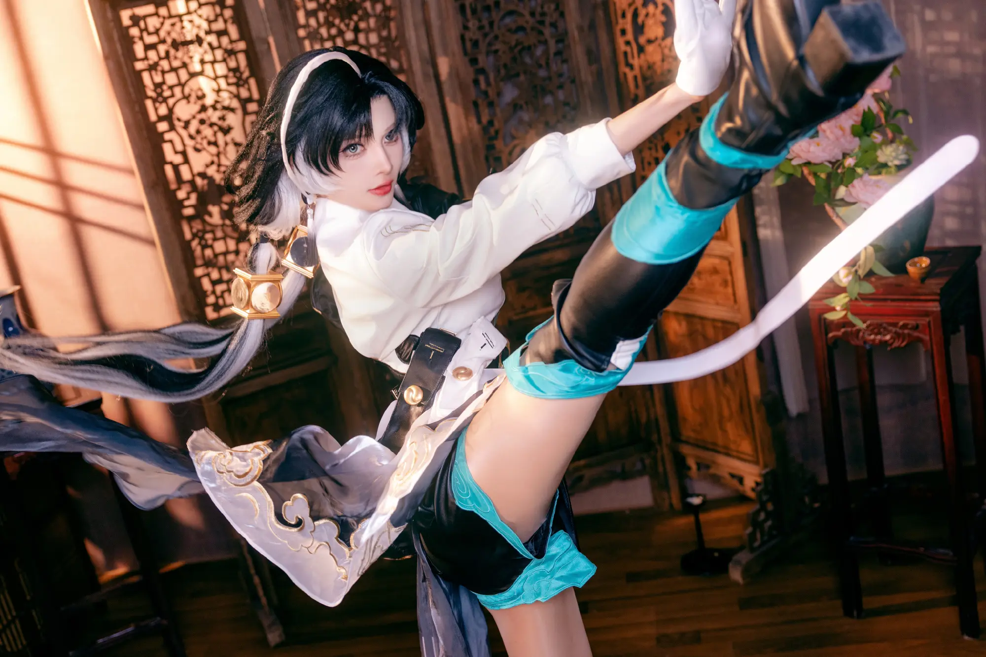 COSPLAY 气聚天地，日累月积。随风出拳，如此而已。 鸣潮 鉴心@宵鱼鱼 COSPLAY-第14张