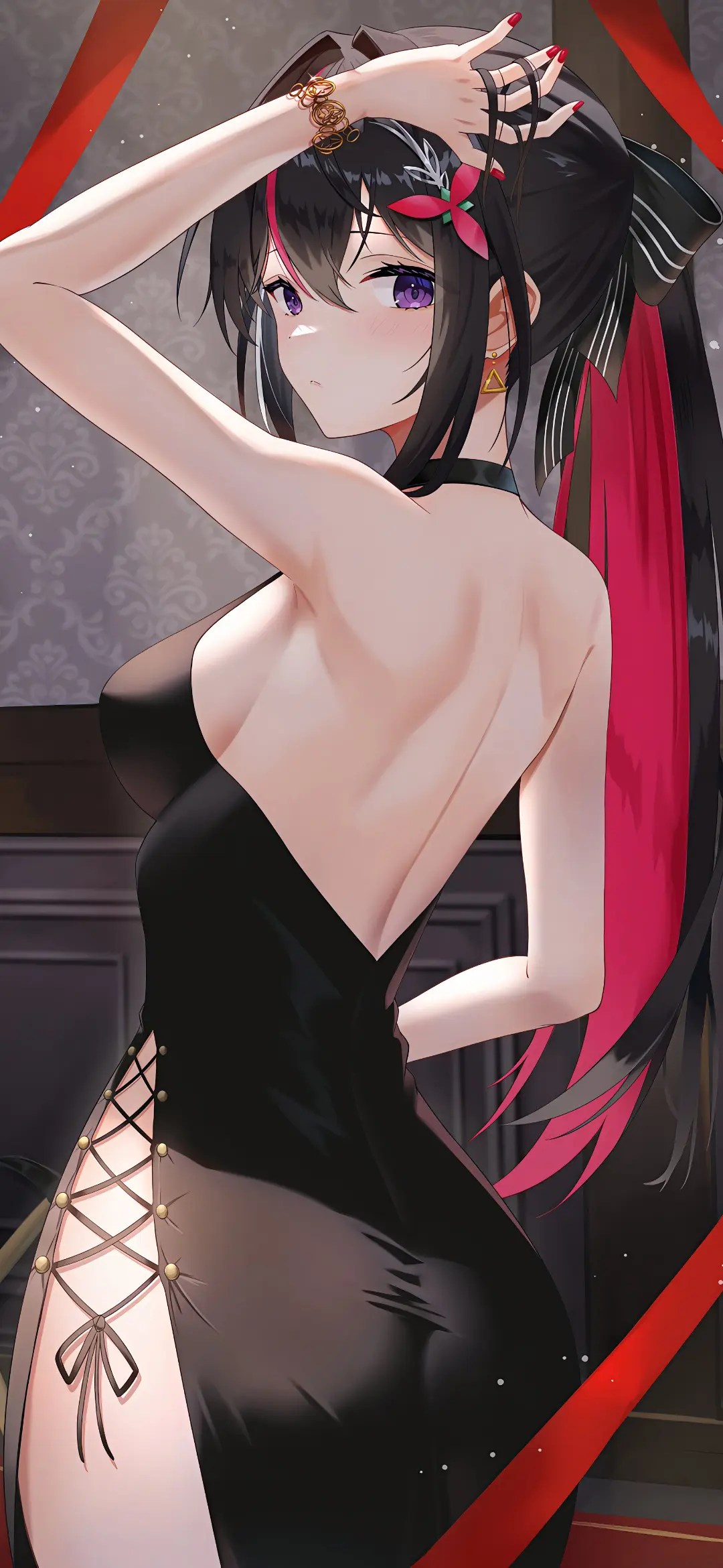 【动漫壁纸】原神 申鹤 碧蓝档案 早濑优香 JK制服少女 花火 很爱很爱你没人能代替 壁纸-第2张