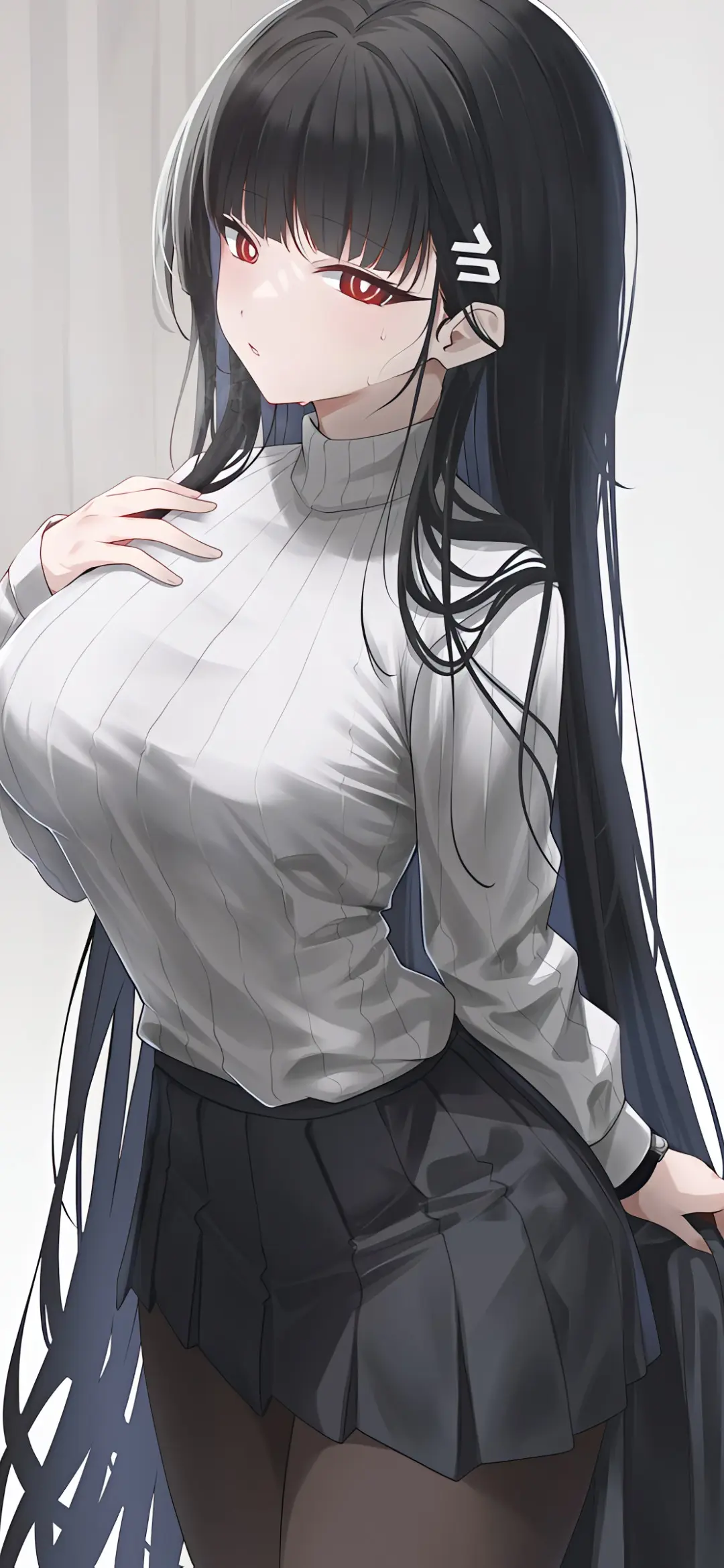 【动漫壁纸】原神 申鹤 碧蓝档案 早濑优香 JK制服少女 花火 很爱很爱你没人能代替 壁纸-第6张