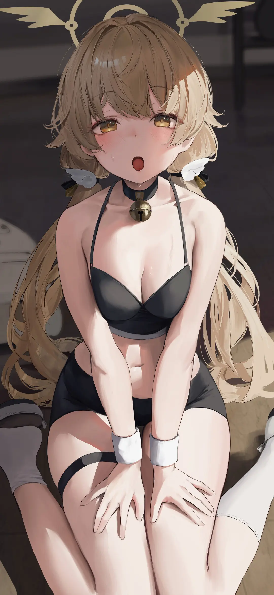 【动漫壁纸】原神 申鹤 碧蓝档案 早濑优香 JK制服少女 花火 很爱很爱你没人能代替-公众号小姨ai