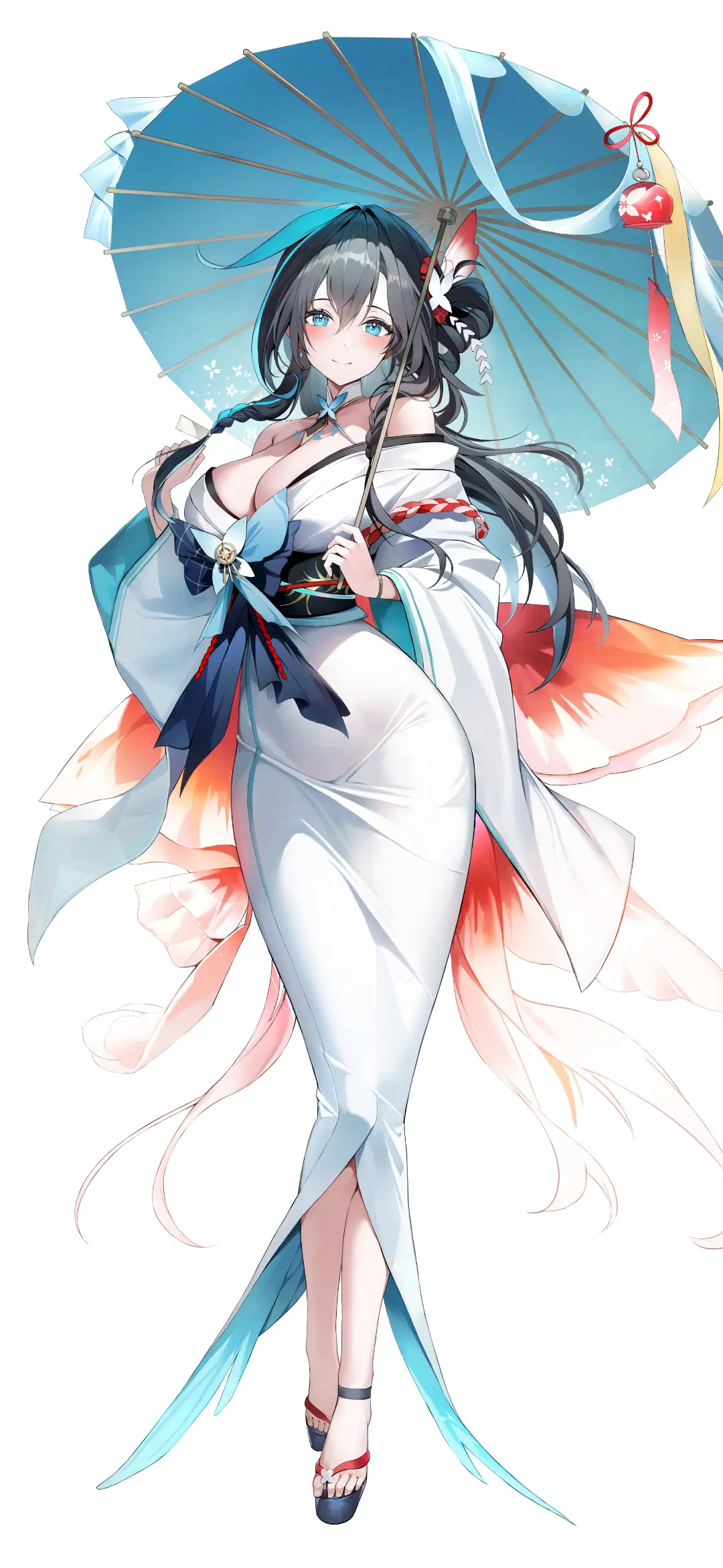 【动漫壁纸】原神 申鹤 碧蓝档案 早濑优香 JK制服少女 花火 很爱很爱你没人能代替 壁纸-第11张