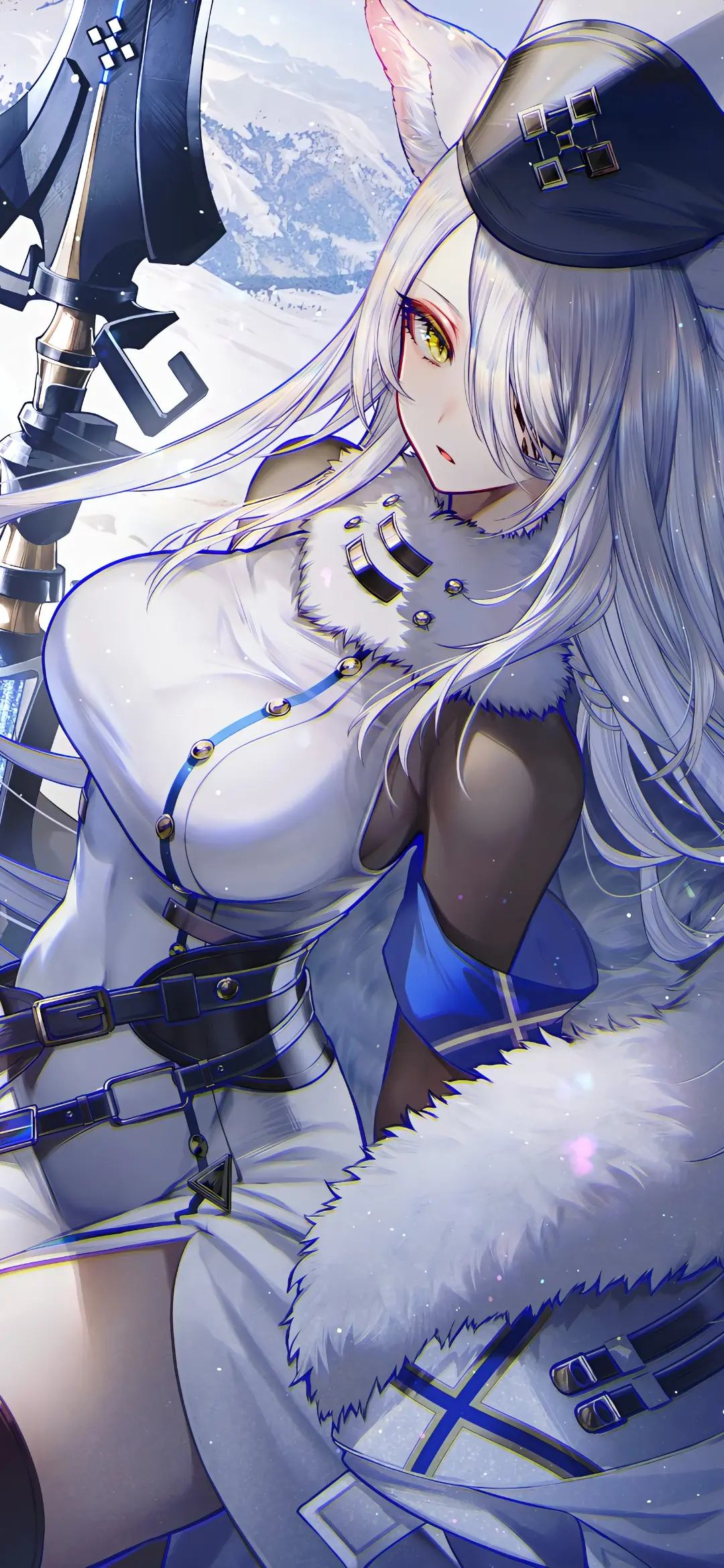 【动漫壁纸】原神 申鹤 碧蓝档案 早濑优香 JK制服少女 花火 很爱很爱你没人能代替 壁纸-第17张