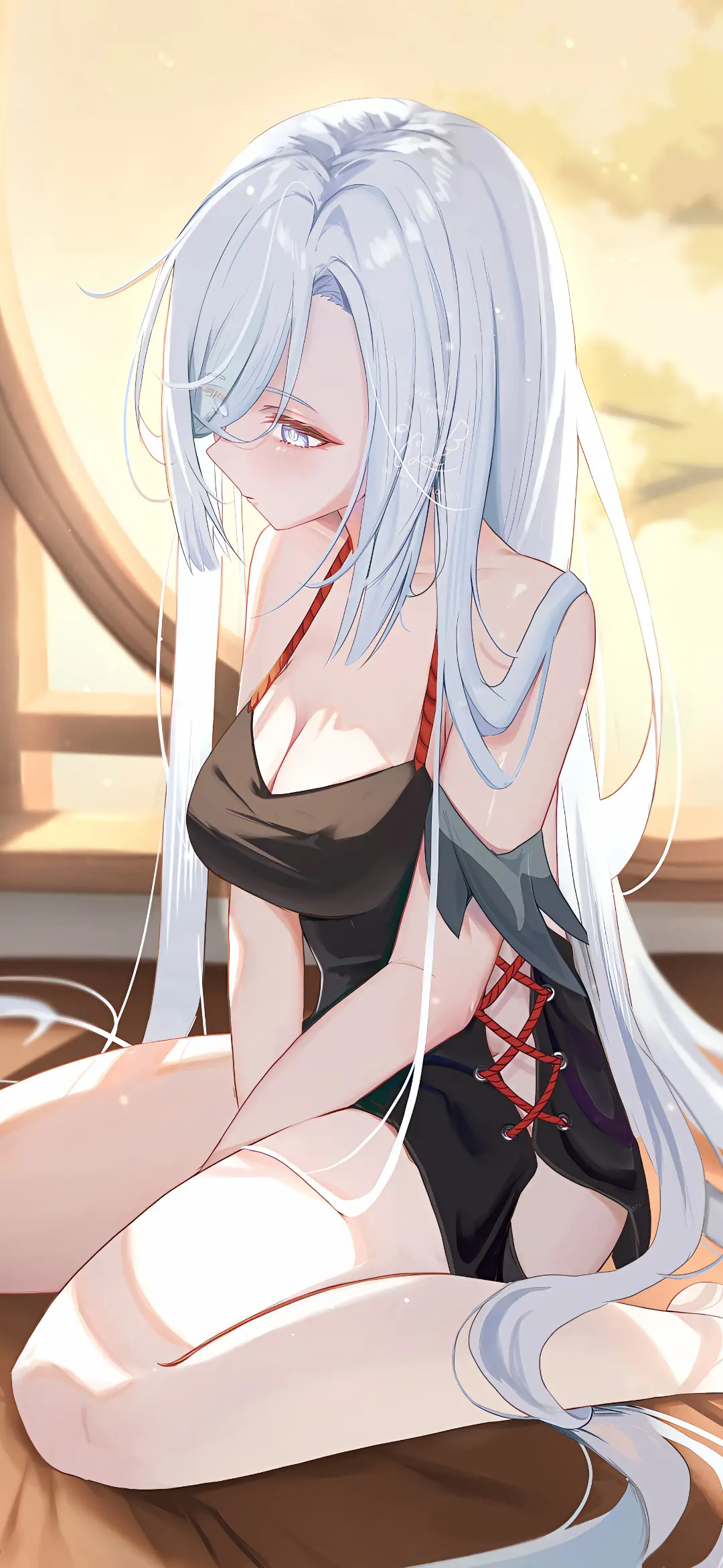 【动漫壁纸】原神 申鹤 碧蓝档案 早濑优香 JK制服少女 花火 很爱很爱你没人能代替 壁纸-第20张