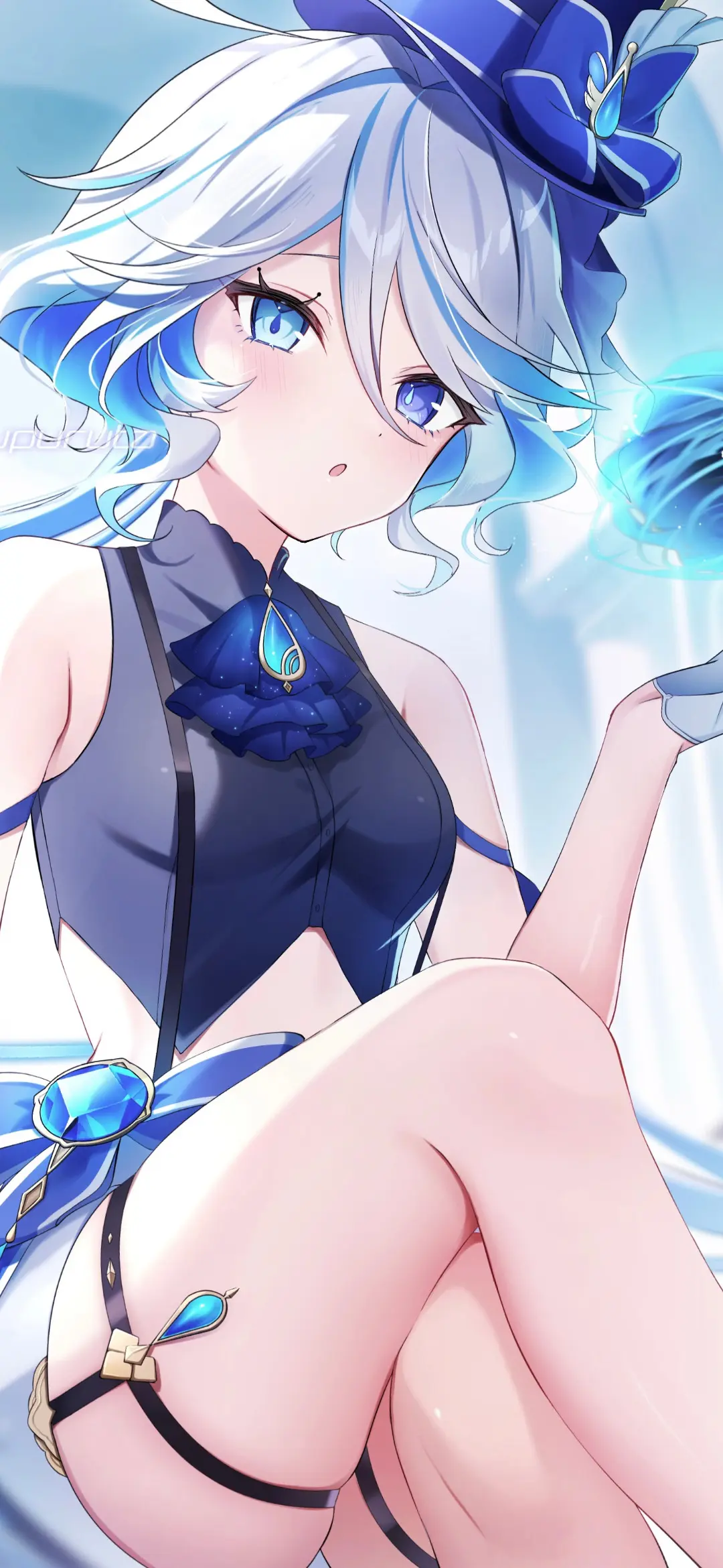 【动漫壁纸】双马尾少女 芙宁娜 花火 我不需要天长地久的承诺  只要你每天都想着我 壁纸-第7张