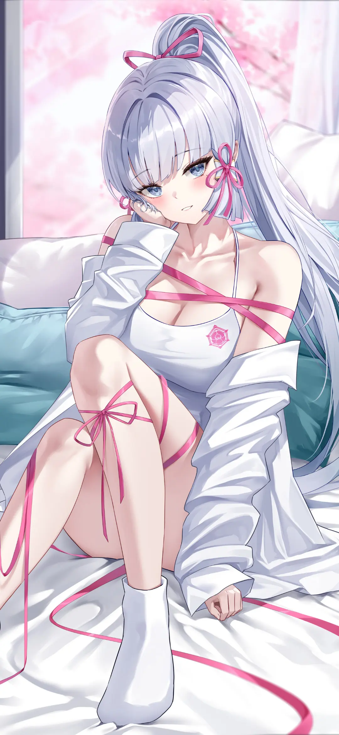 【动漫壁纸】双马尾少女 芙宁娜 花火 我不需要天长地久的承诺  只要你每天都想着我 壁纸-第11张