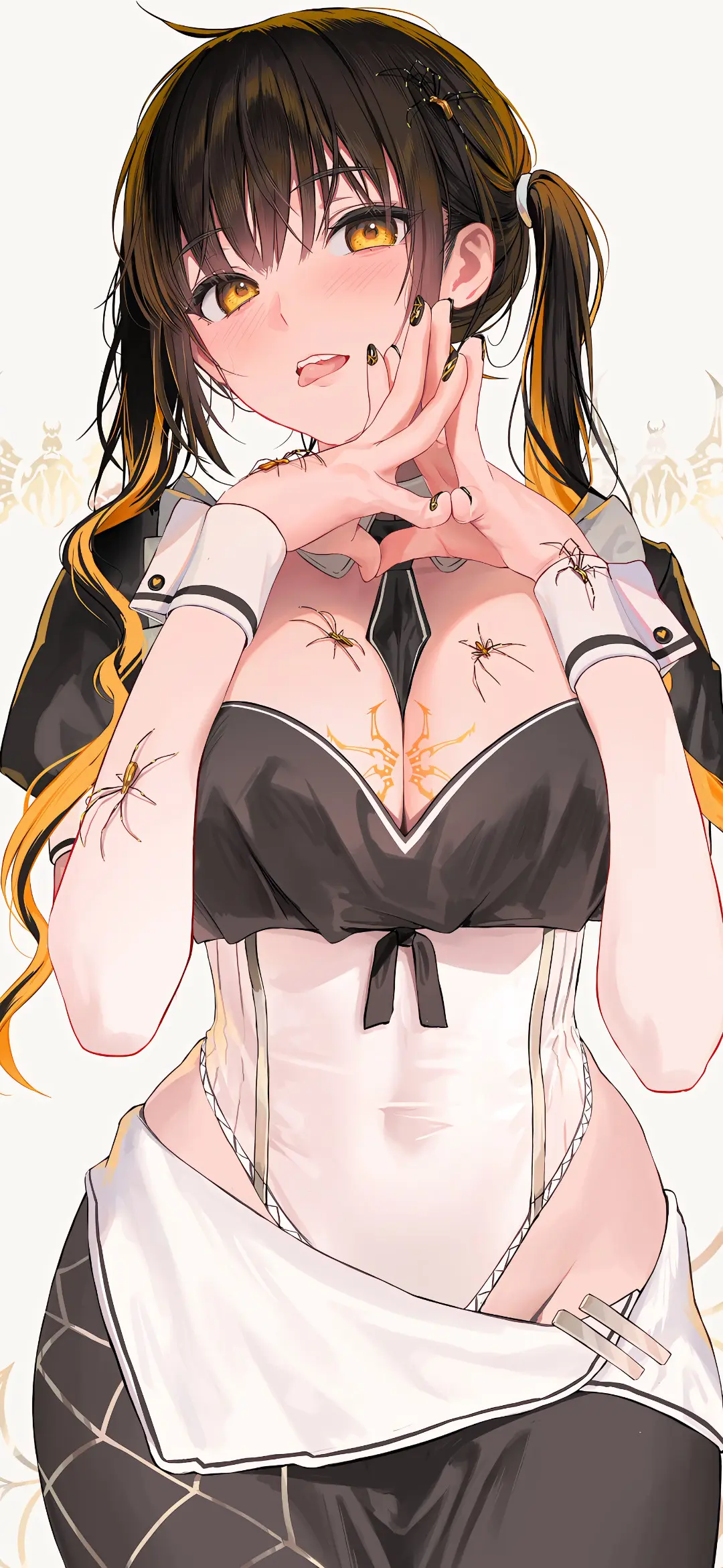 【动漫壁纸】双马尾少女 芙宁娜 花火 我不需要天长地久的承诺  只要你每天都想着我-公众号小姨ai