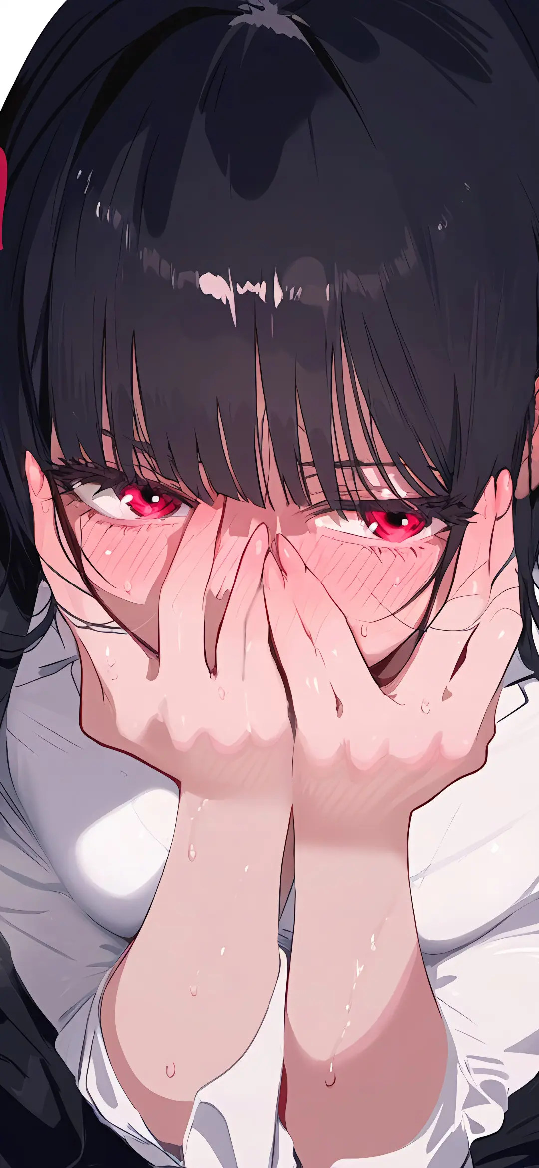 【动漫壁纸】原神 申鹤 兽耳银发少女 花火 我最想念炙热 傍晚相拥 你在身边 壁纸-第3张