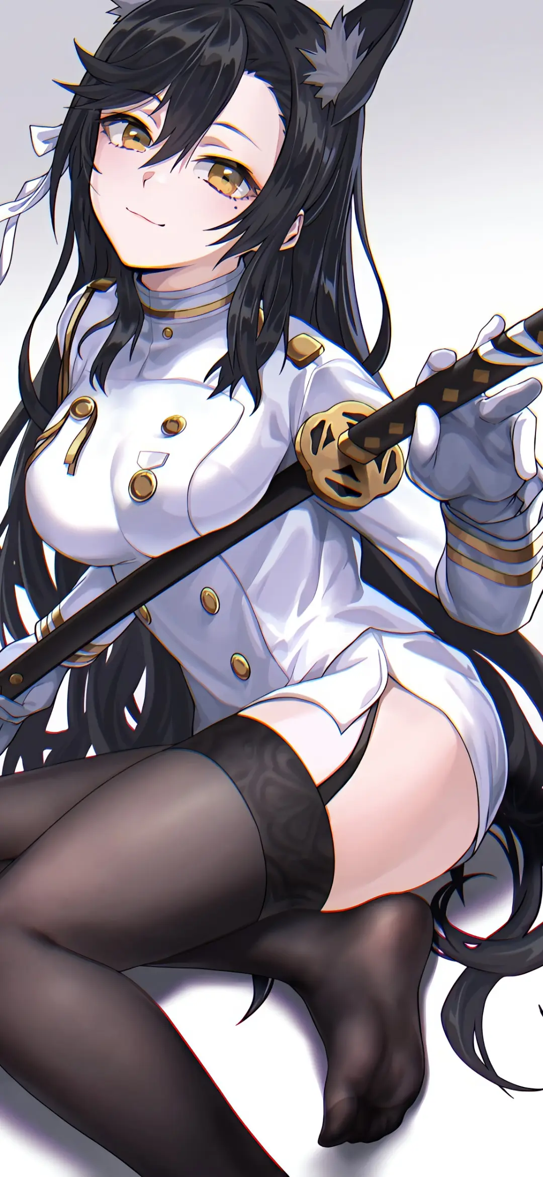 【动漫壁纸】原神 申鹤 兽耳银发少女 花火 我最想念炙热 傍晚相拥 你在身边 壁纸-第4张