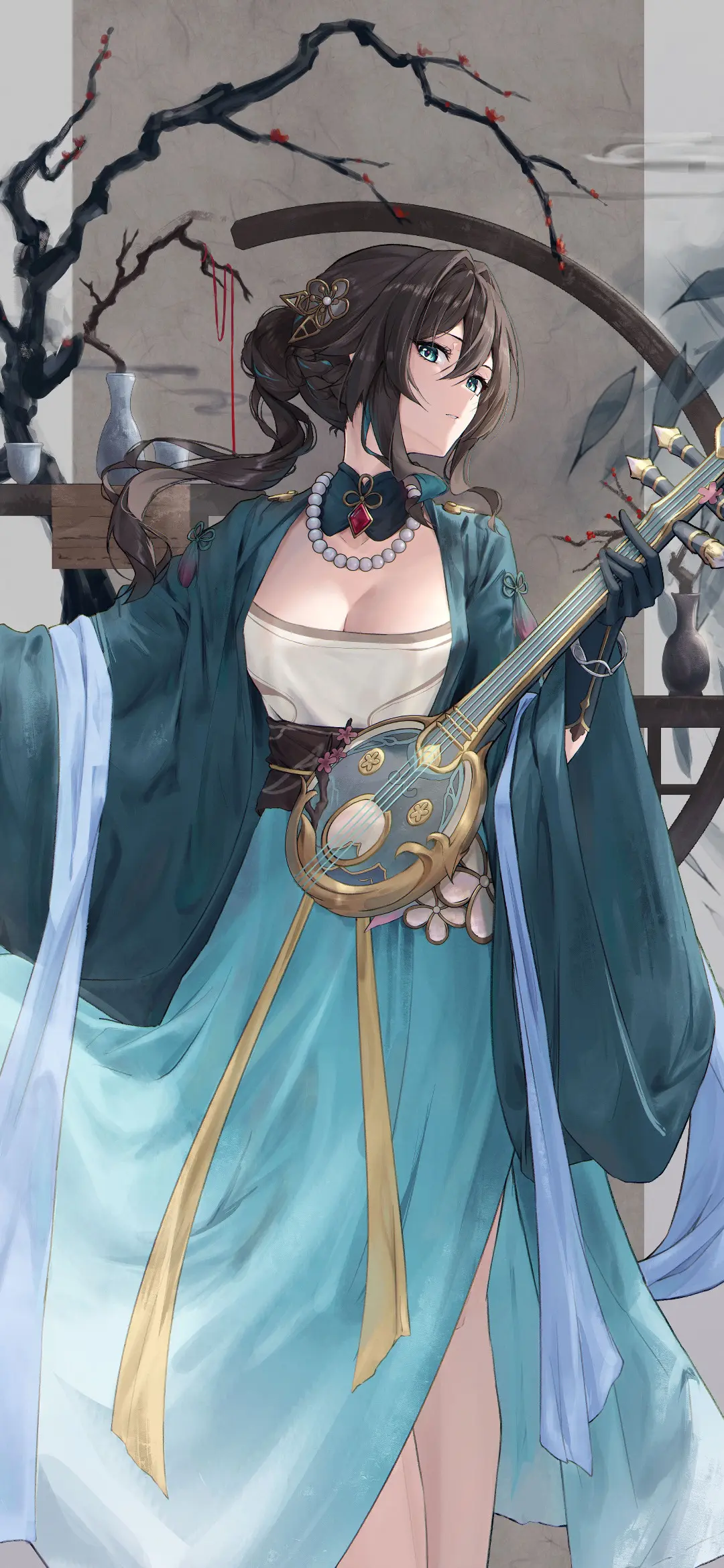 【动漫壁纸】星穹铁道 阮梅 黑天鹅 花火 原神 芙宁娜 初音未来 雪花拉米 插画壁纸推荐 壁纸-第18张