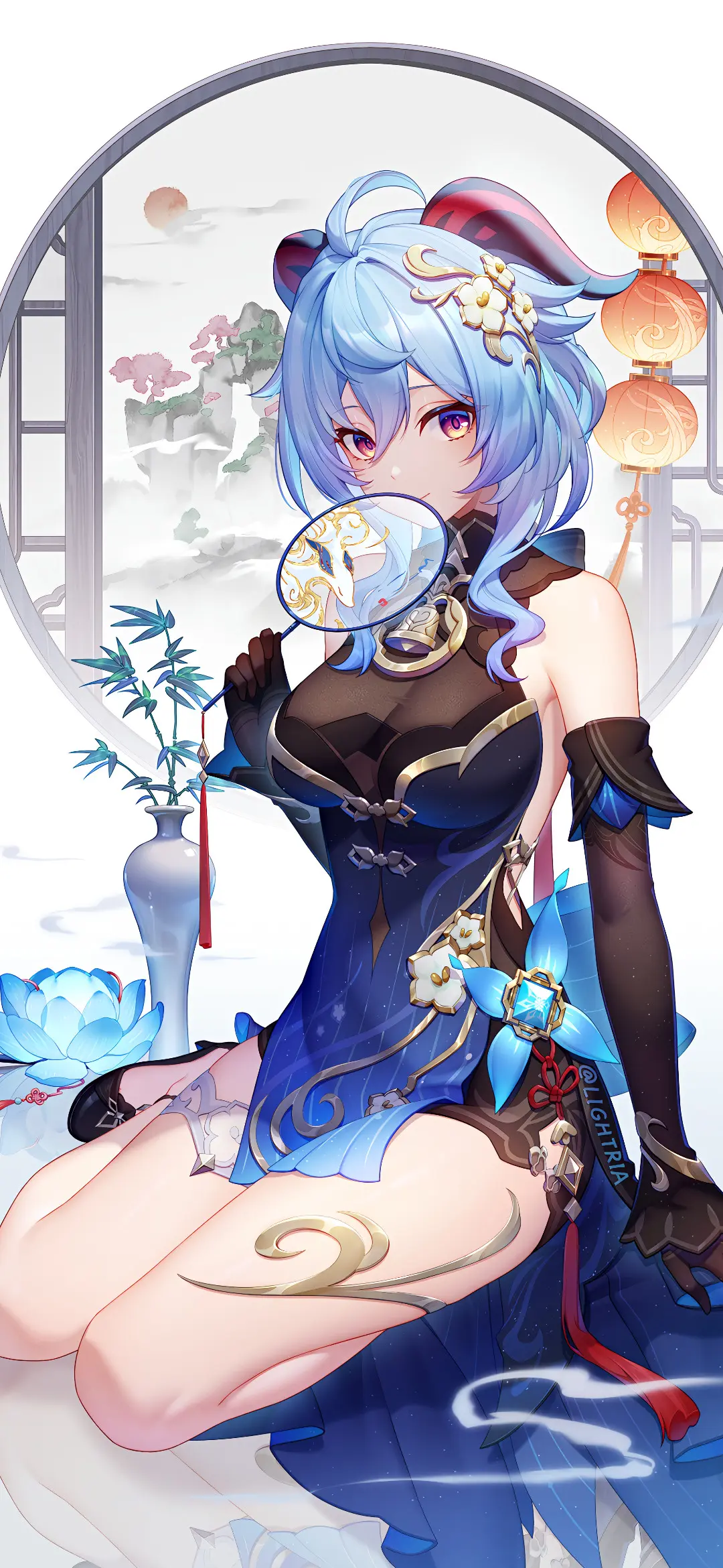 【动漫壁纸】原神 甘雨 热裤兽耳少女 星穹铁道 流萤 花火 纯真的容颜都随季节而蜕变 壁纸-第20张