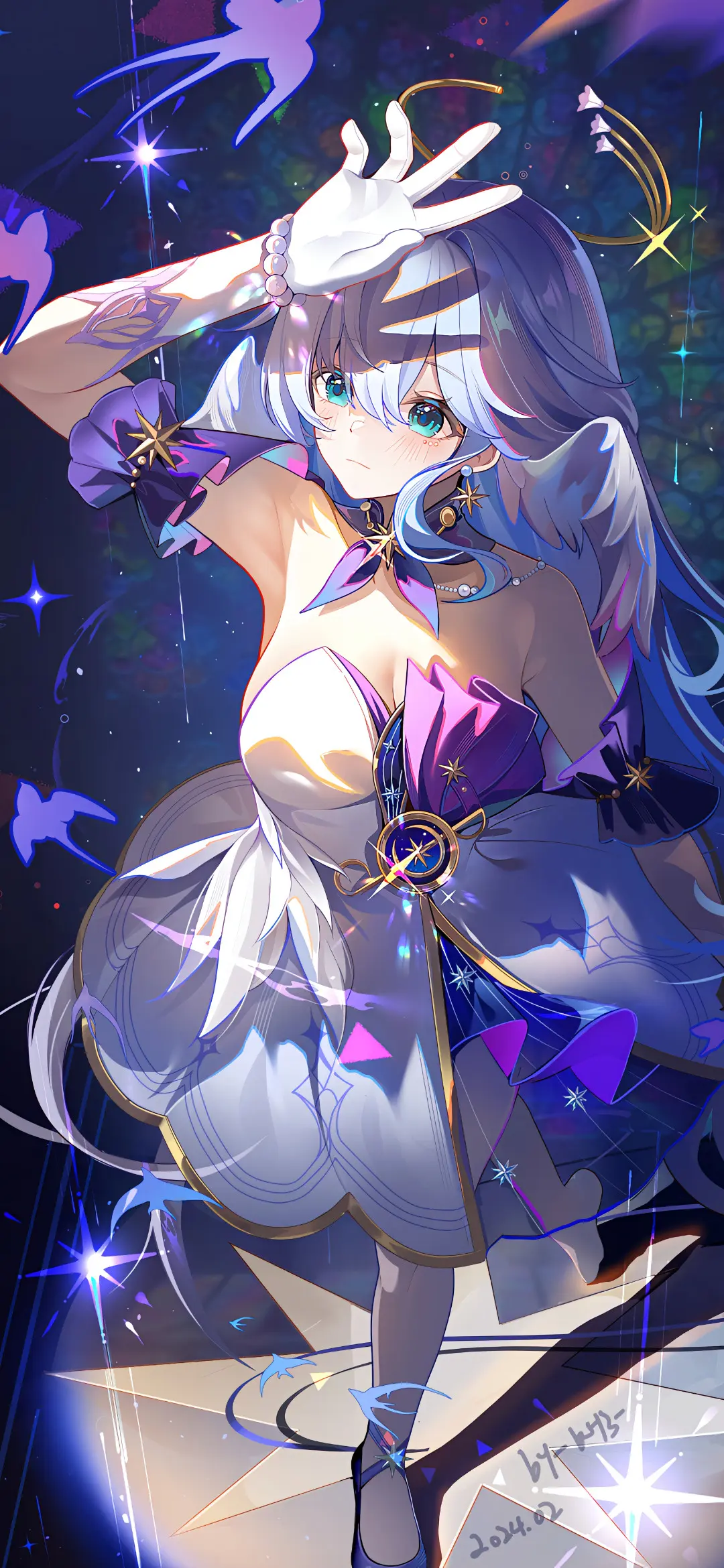 【动漫壁纸】原神 萤 崩坏 花火 镜流 星 爱恨两空 谁知心痛 壁纸-第3张
