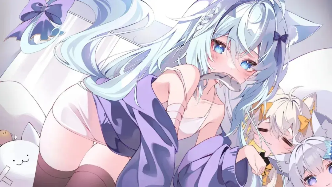 【动漫壁纸】声色太慌张你眼神逃避  却如此地令人着迷 手机壁纸-第12张