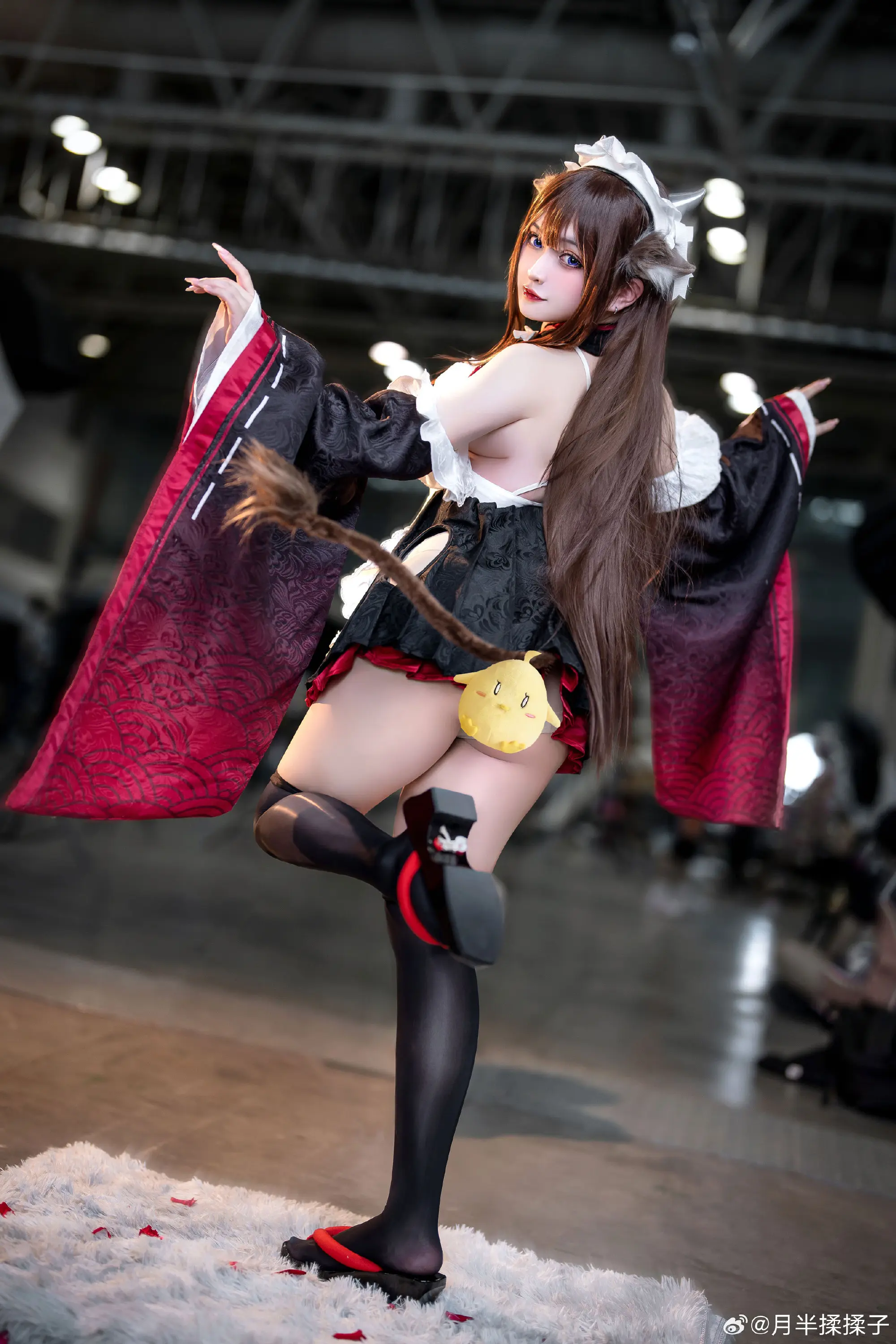 cosplay 碧蓝航线 樫野@月半揉揉子-公众号小姨ai
