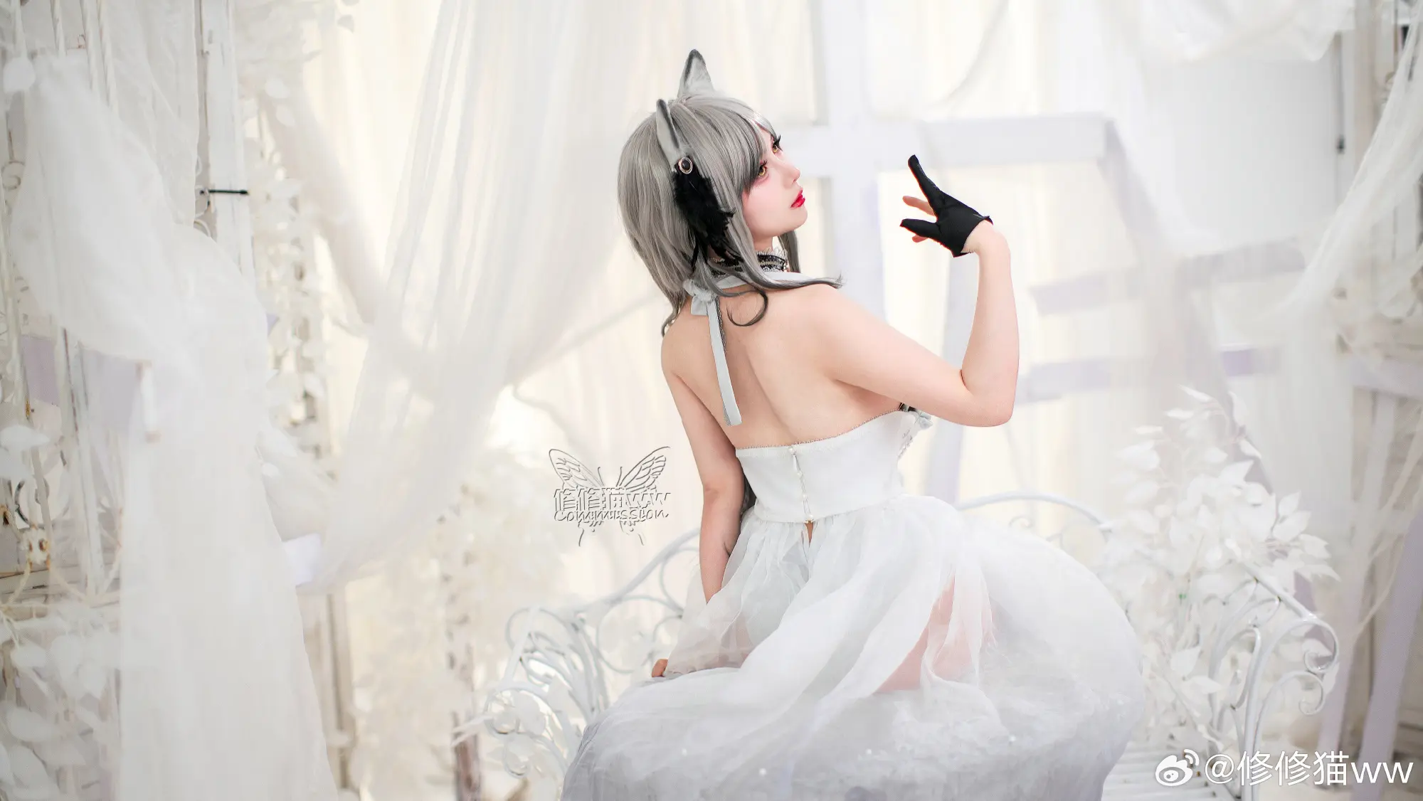 COSPLAY 明日方舟 黑-芭蕾@修修猫ww COSPLAY-第9张