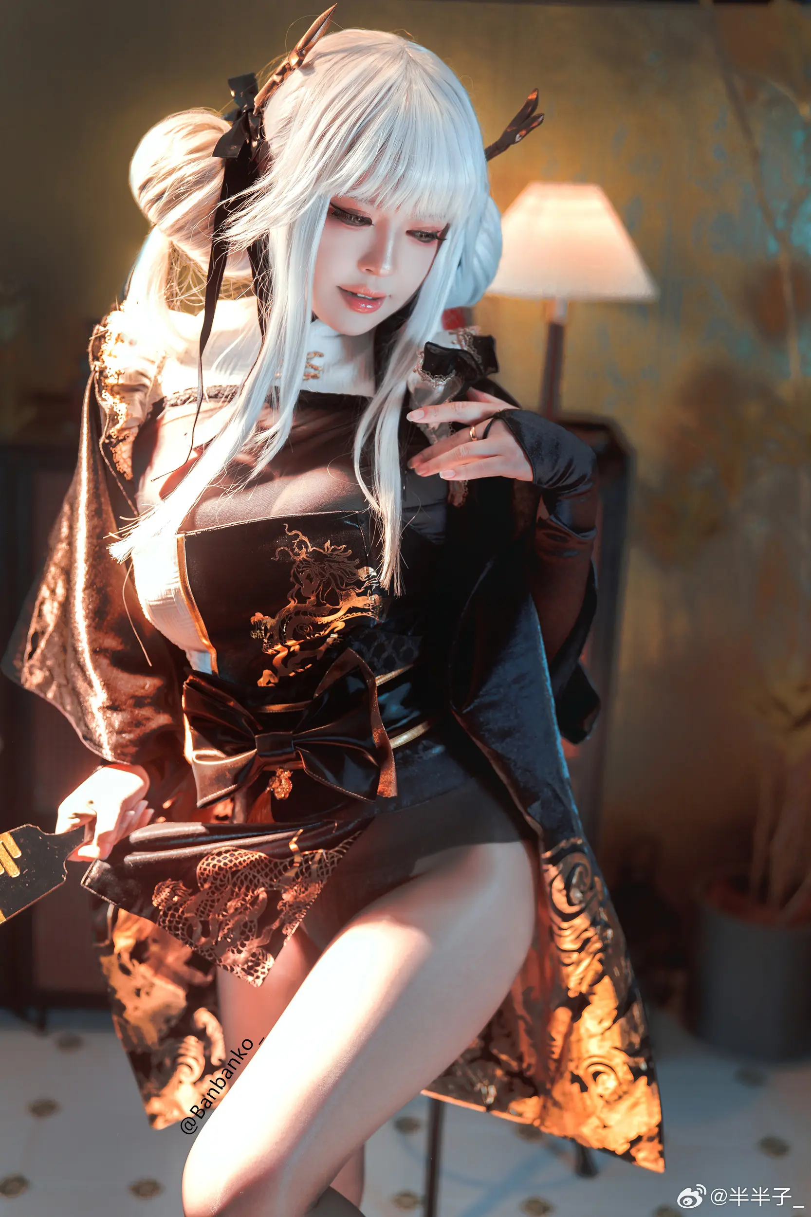 COSPLAY nikke:胜利女神 Nikke白兔🐰布兰儿💖@半半子_ COSPLAY-第3张
