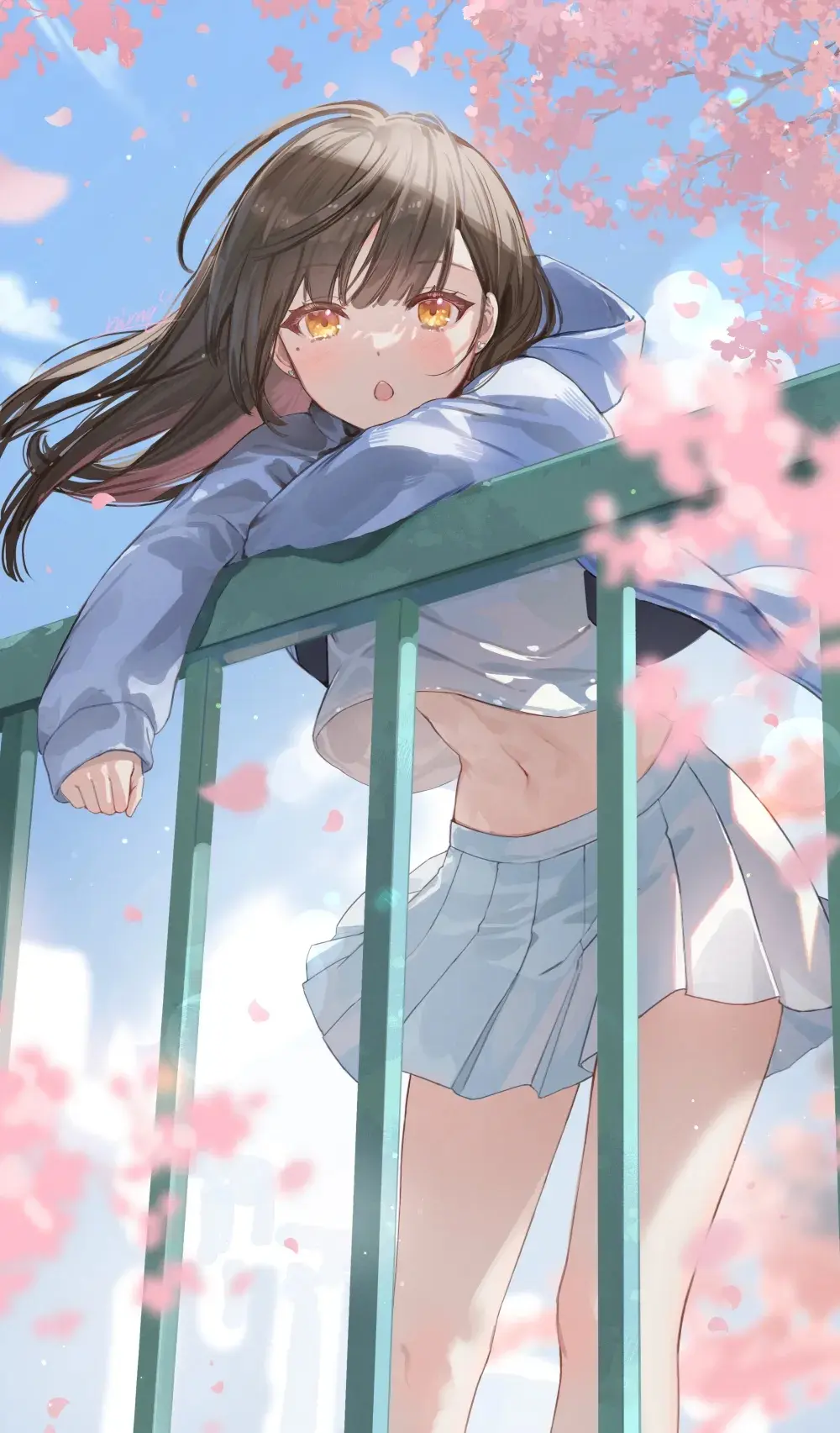 【动漫壁纸】金发少女 连衣裙美少女 砂狼白子  当你说再见以后 所有笑容都黯然褪色 手机壁纸-第6张