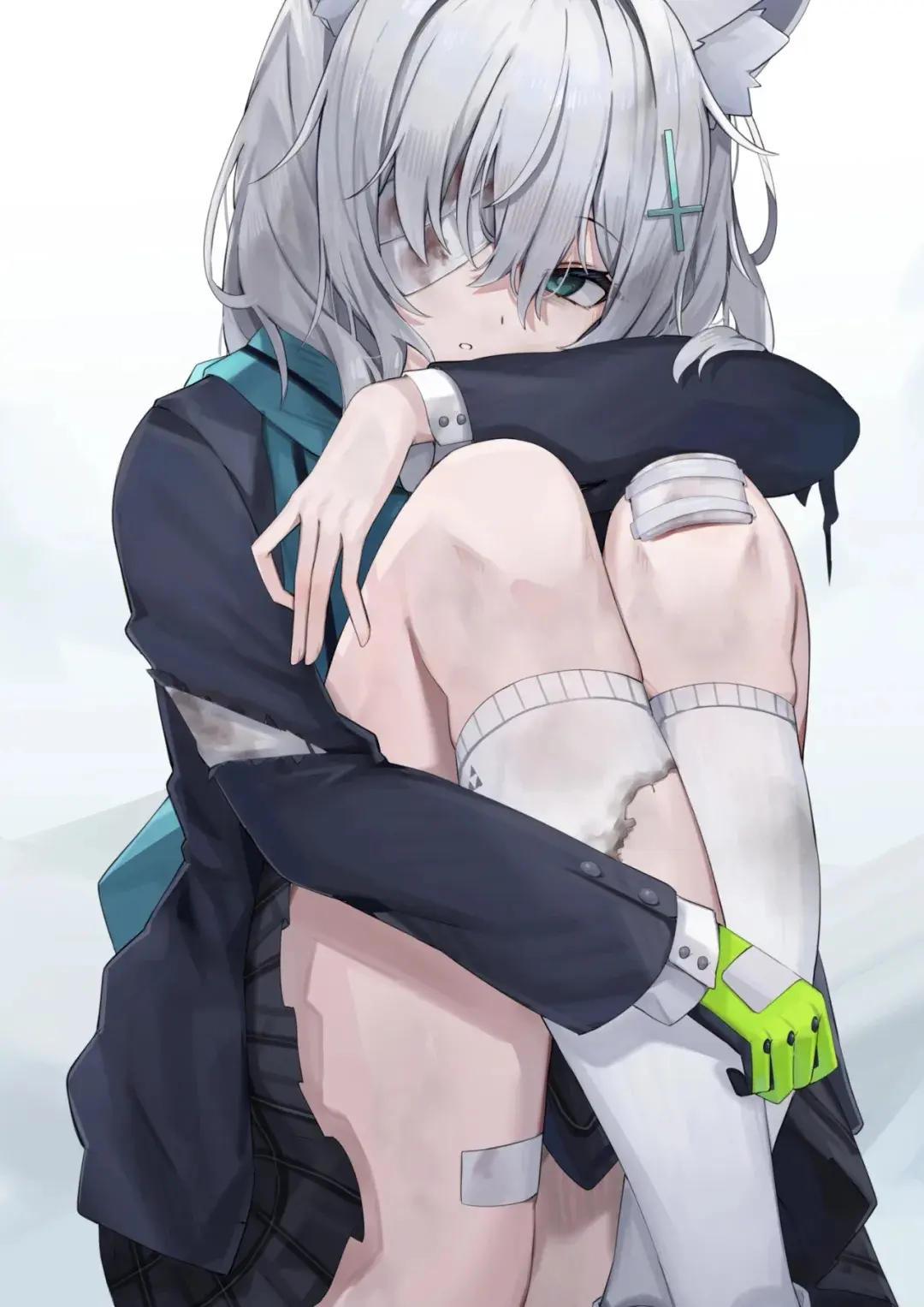 【动漫壁纸】金发少女 连衣裙美少女 砂狼白子  当你说再见以后 所有笑容都黯然褪色 手机壁纸-第21张