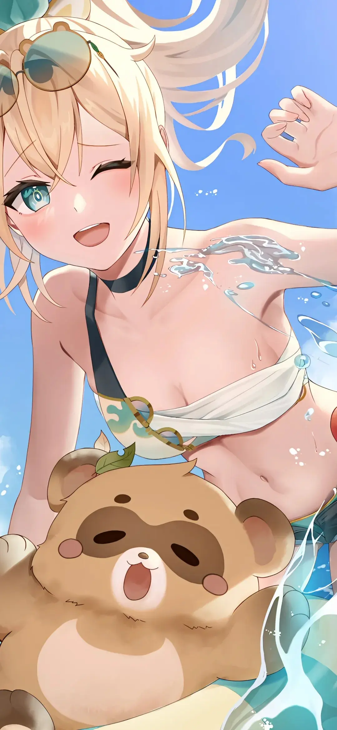 【动漫壁纸】JK少女制服 碧蓝档案 早濑优香 崩坏：星穹铁道 藿藿 花火 黄泉 你在谁的身旁 我都全力体谅 手机壁纸-第10张
