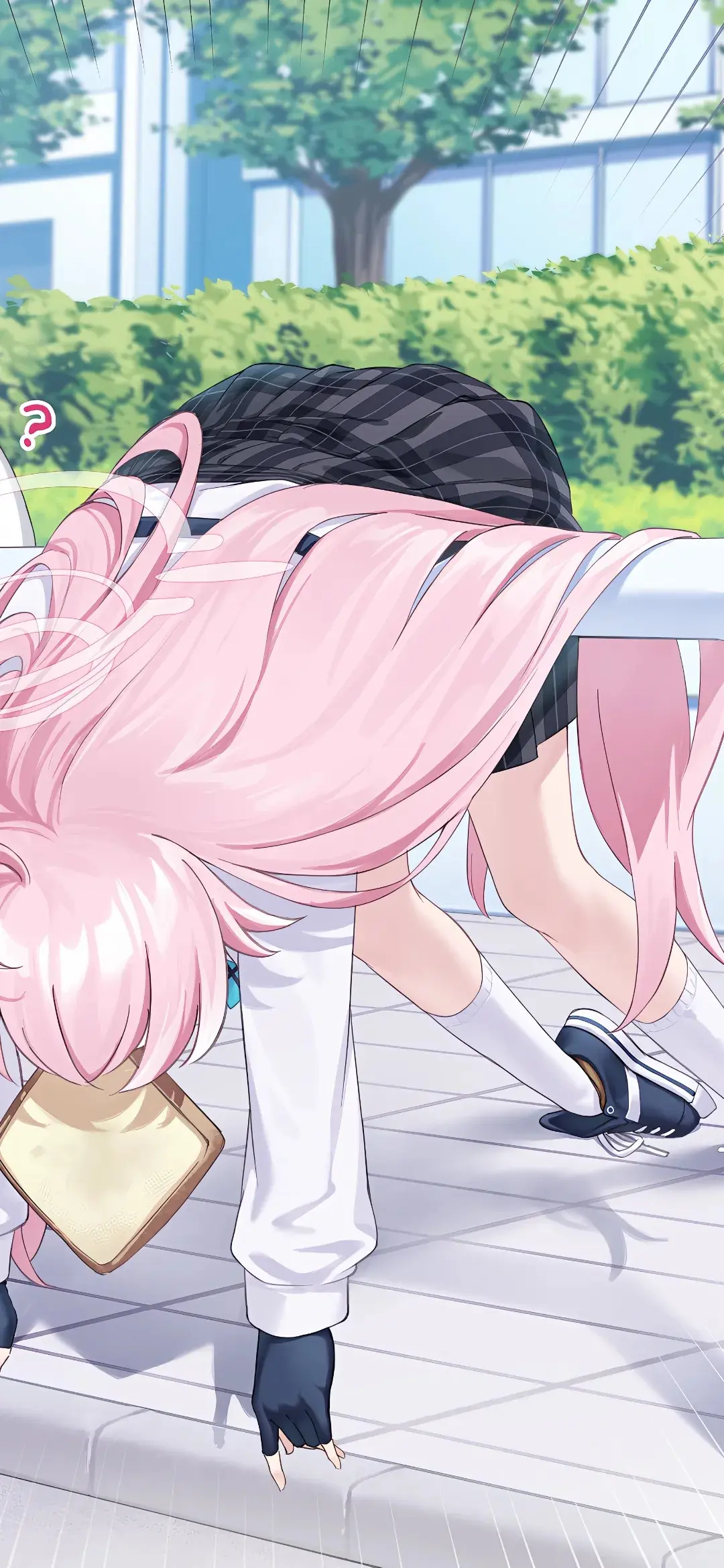【动漫壁纸】JK少女制服 碧蓝档案 早濑优香 崩坏：星穹铁道 藿藿 花火 黄泉 你在谁的身旁 我都全力体谅 手机壁纸-第11张