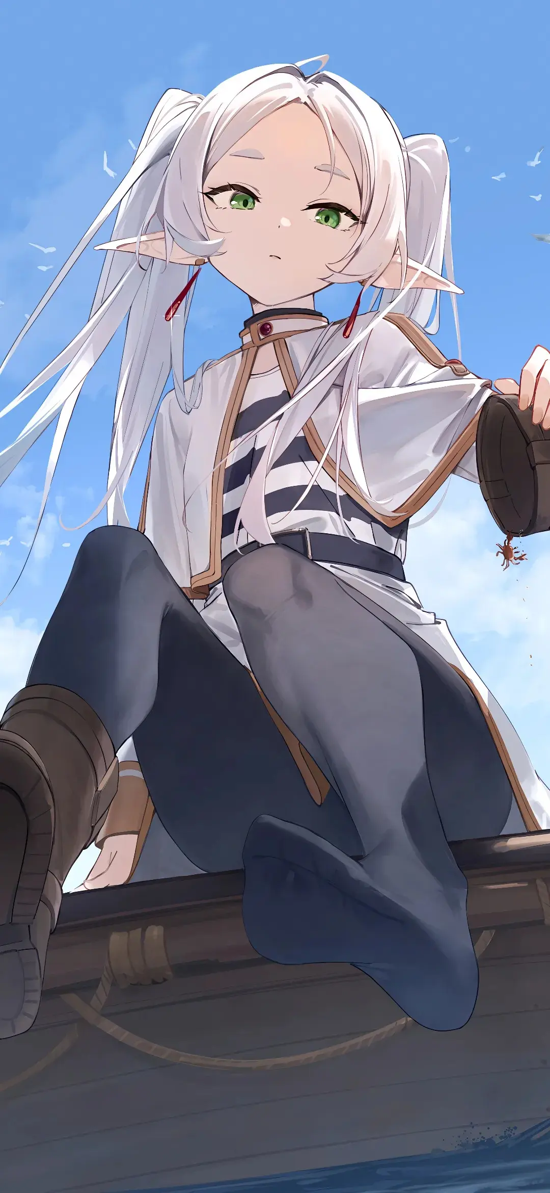 【动漫壁纸】JK少女制服 碧蓝档案 早濑优香 崩坏：星穹铁道 藿藿 花火 黄泉 你在谁的身旁 我都全力体谅 手机壁纸-第13张