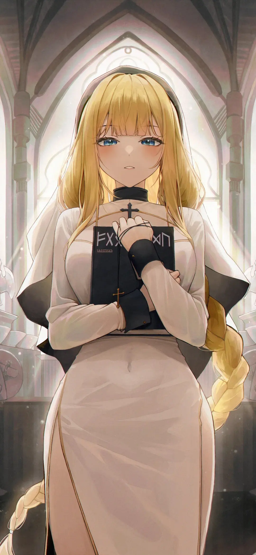 【动漫壁纸】JK少女制服 碧蓝档案 早濑优香 崩坏：星穹铁道 藿藿 花火 黄泉 你在谁的身旁 我都全力体谅 手机壁纸-第14张
