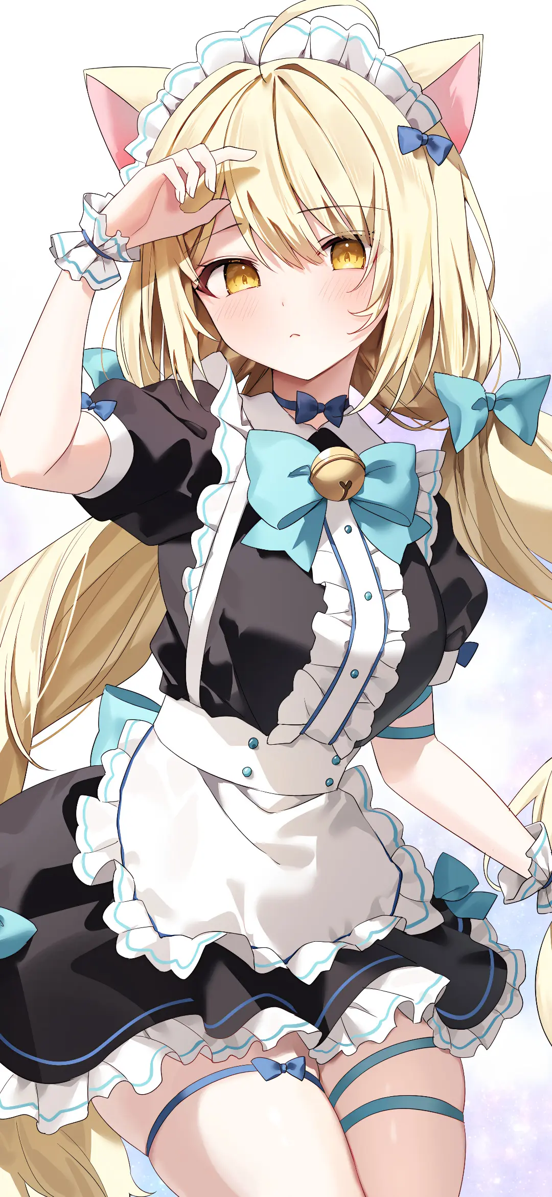 【动漫壁纸】双马尾女仆 碧蓝档案 早濑优香 赛马娘 托帕 大概会有那么个人  能让我相信永恒-公众号小姨ai