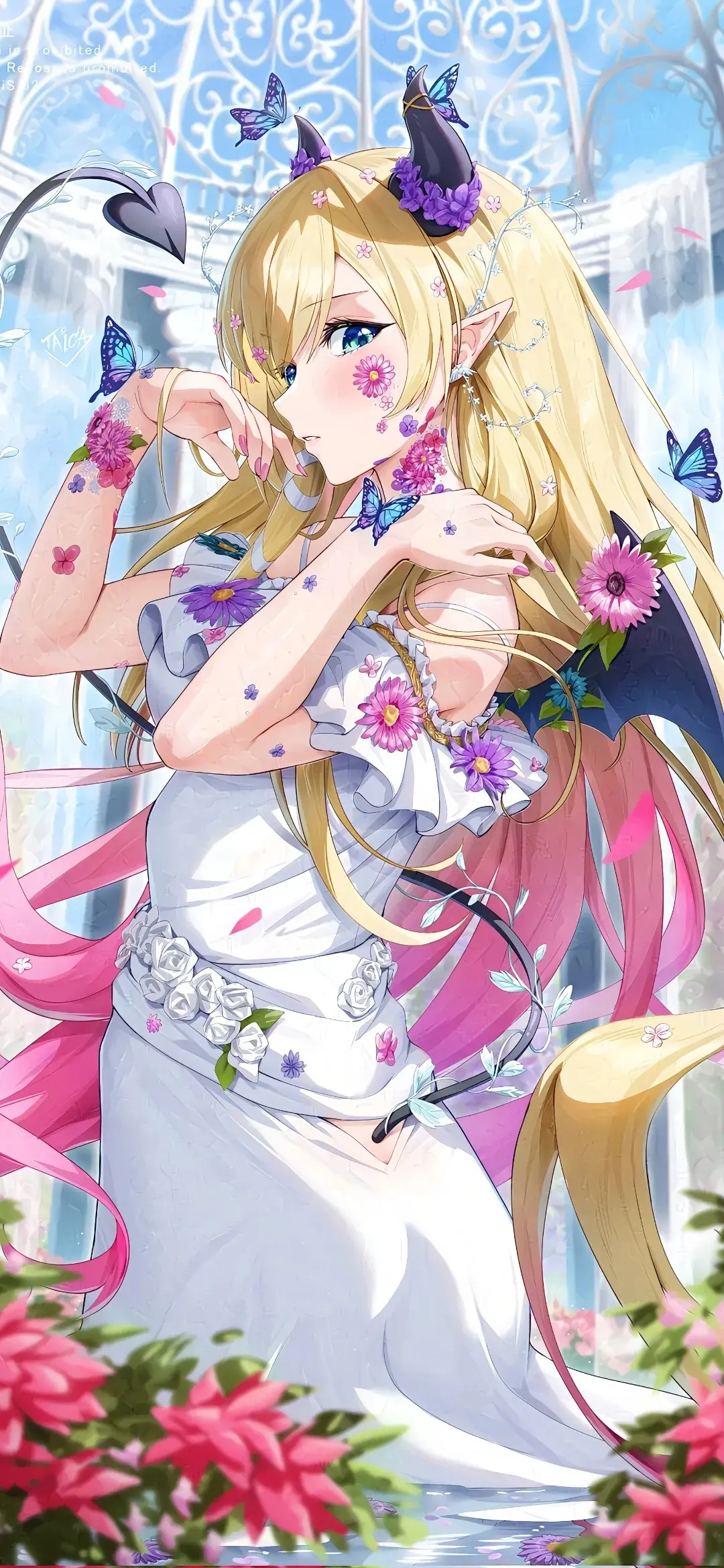 【动漫壁纸】双马尾女仆 碧蓝档案 早濑优香 赛马娘 托帕 大概会有那么个人  能让我相信永恒 手机壁纸-第16张